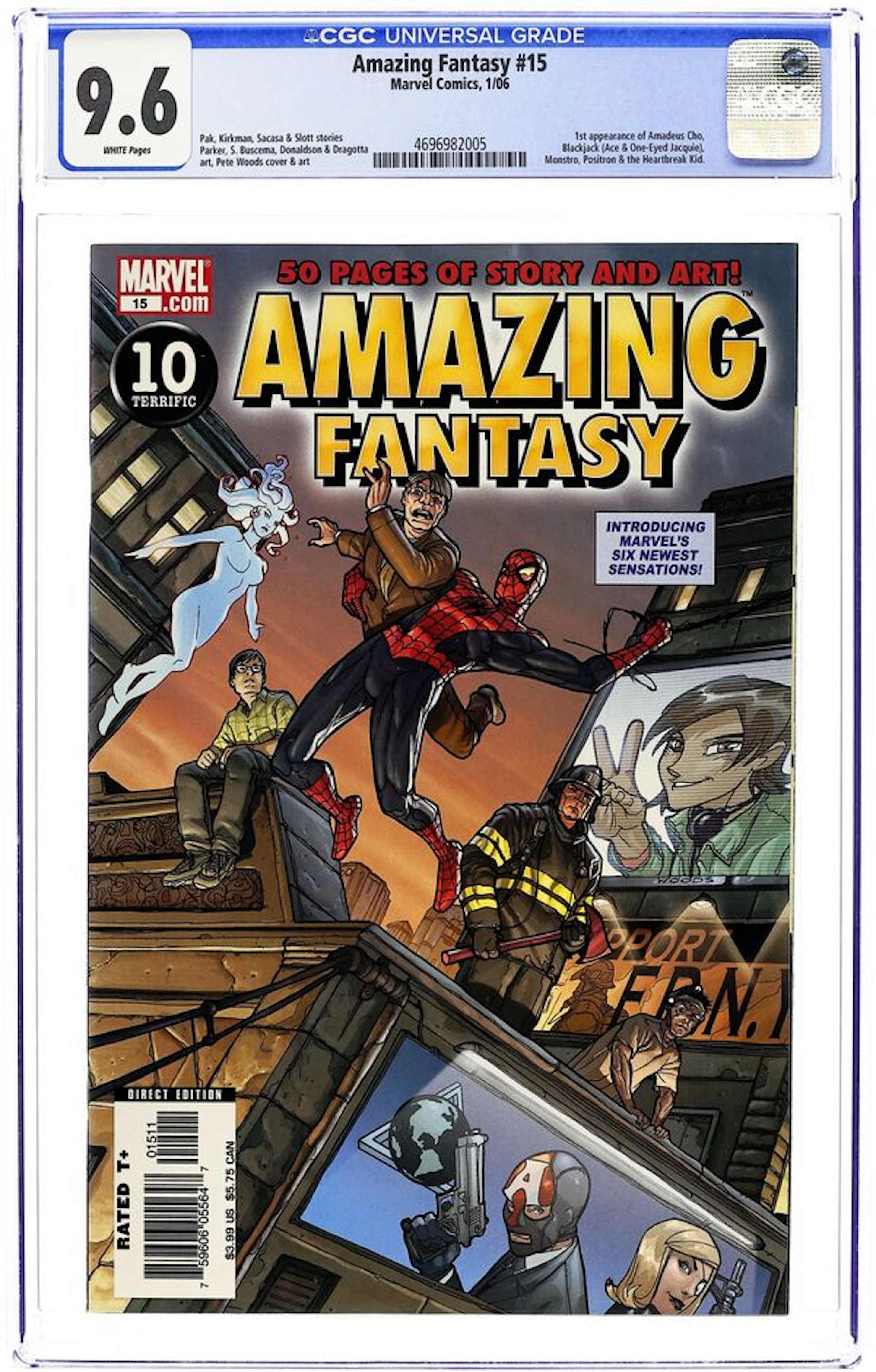 Amazing Fantasy (2004) 15D CGC 9.6