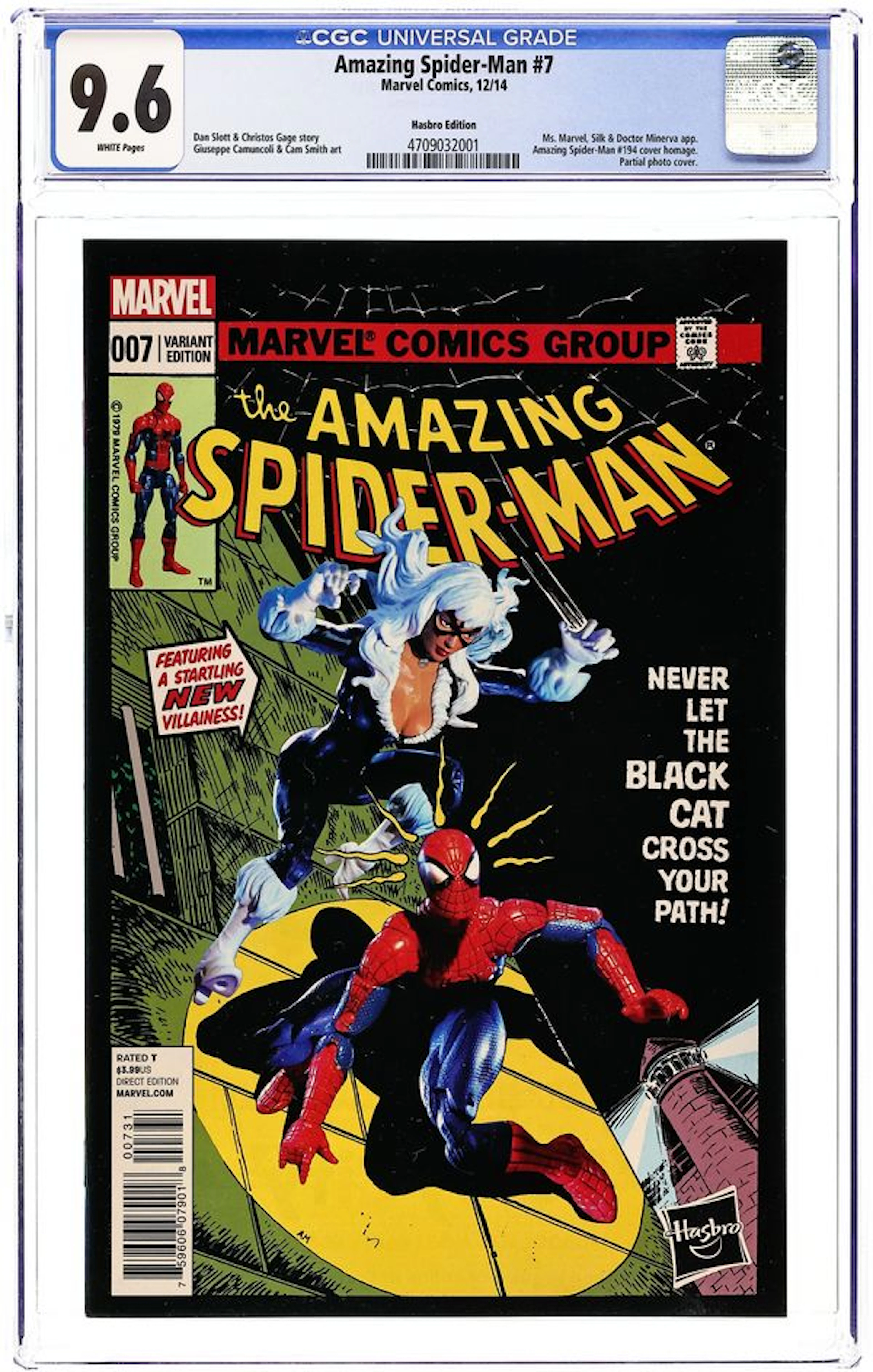 Amazing Spider-Man (2014 3rd Series) 7D CGC 9.6