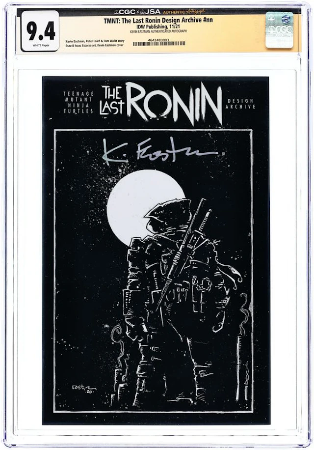 Teenage Mutant Ninja Turtles The Last Ronin Design Archive (2021 IDW)
