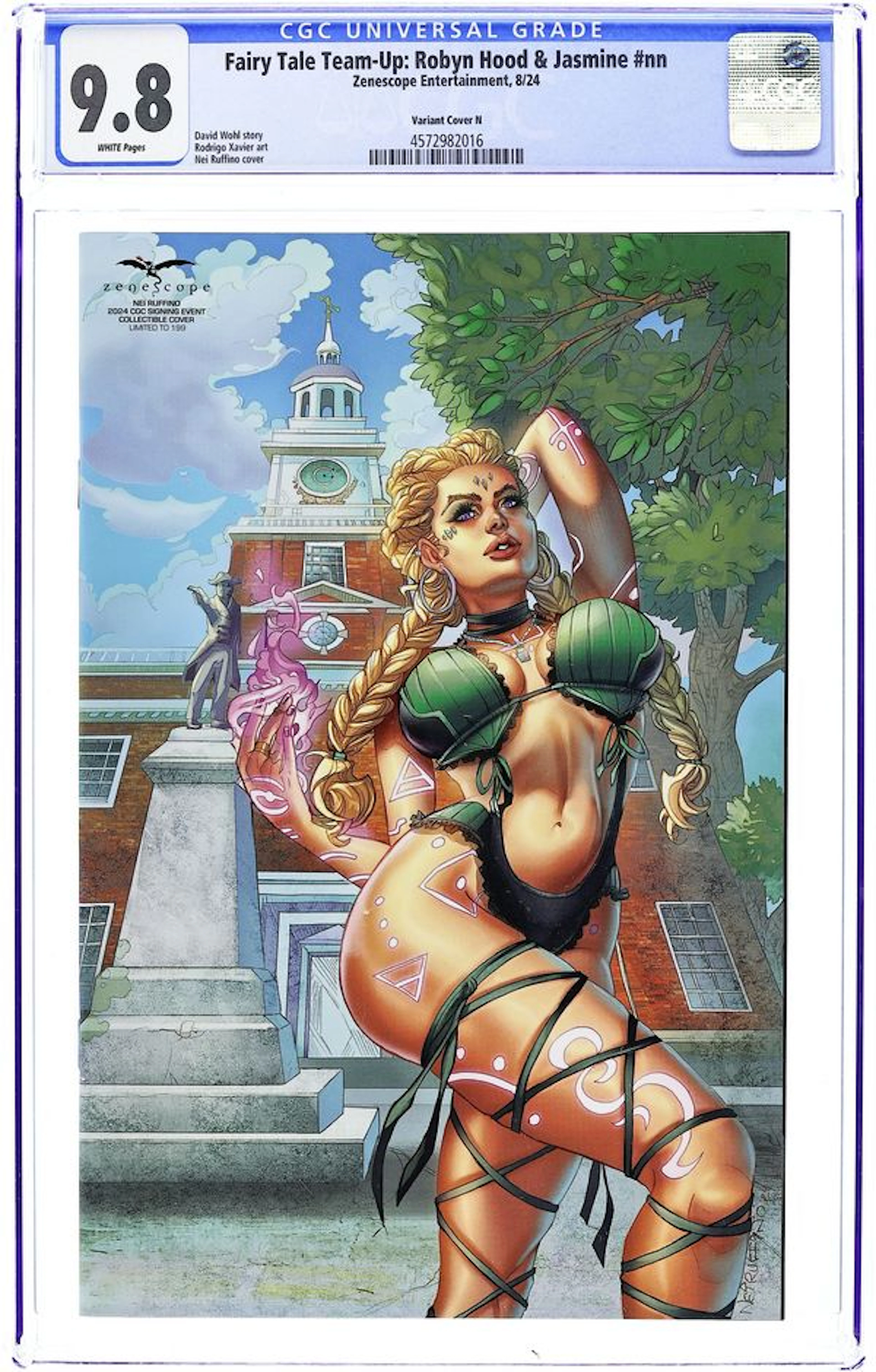 Fairy Tale Team-Up Robyn Hood and Jasmine (2024 Zenescope) 1N CGC 9.8