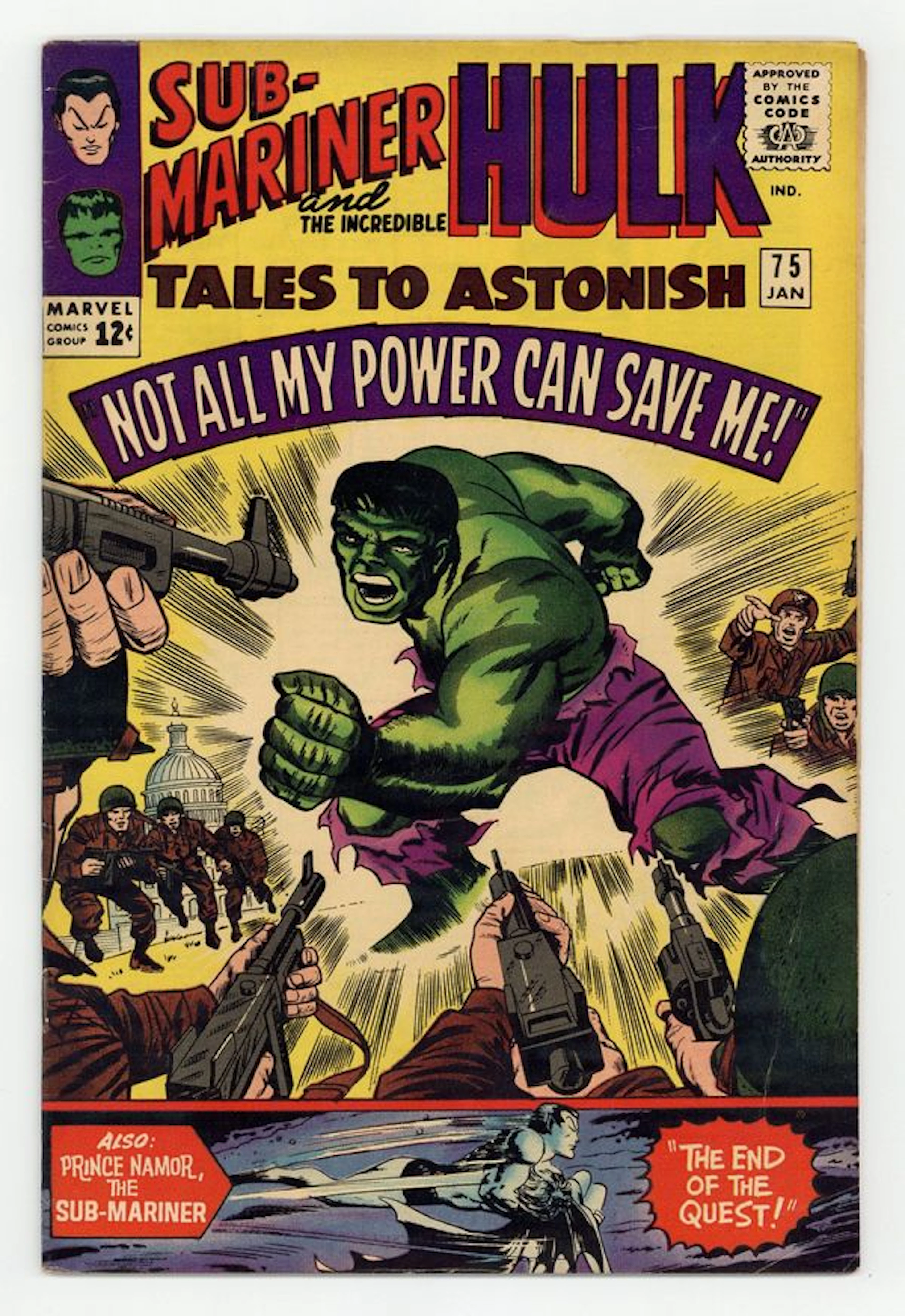 Tales to Astonish (1959-1968 1st Series) 75 GD/VG 3.0