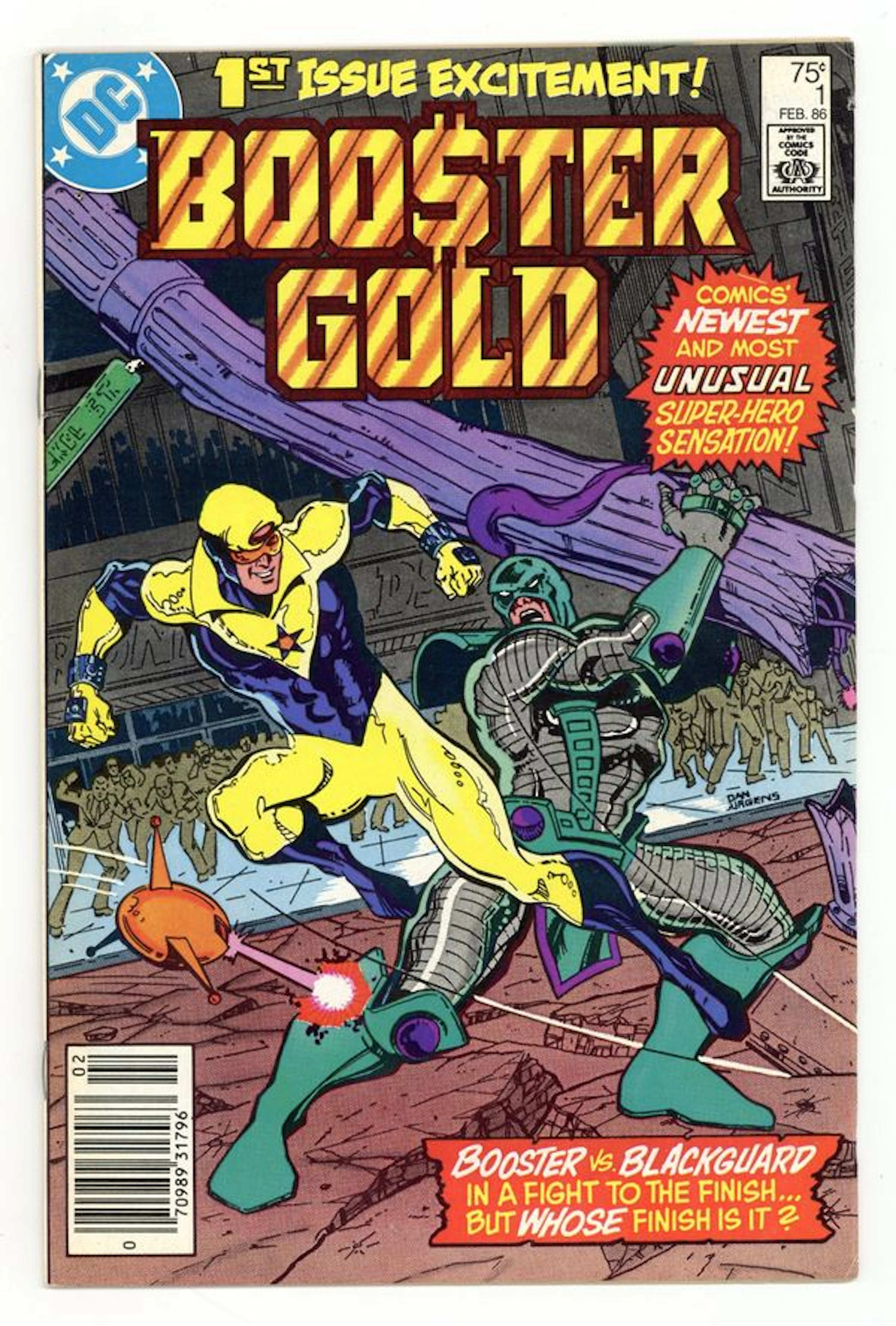 Booster Gold (1986 DC 1st Series) 1N FN 6.0
