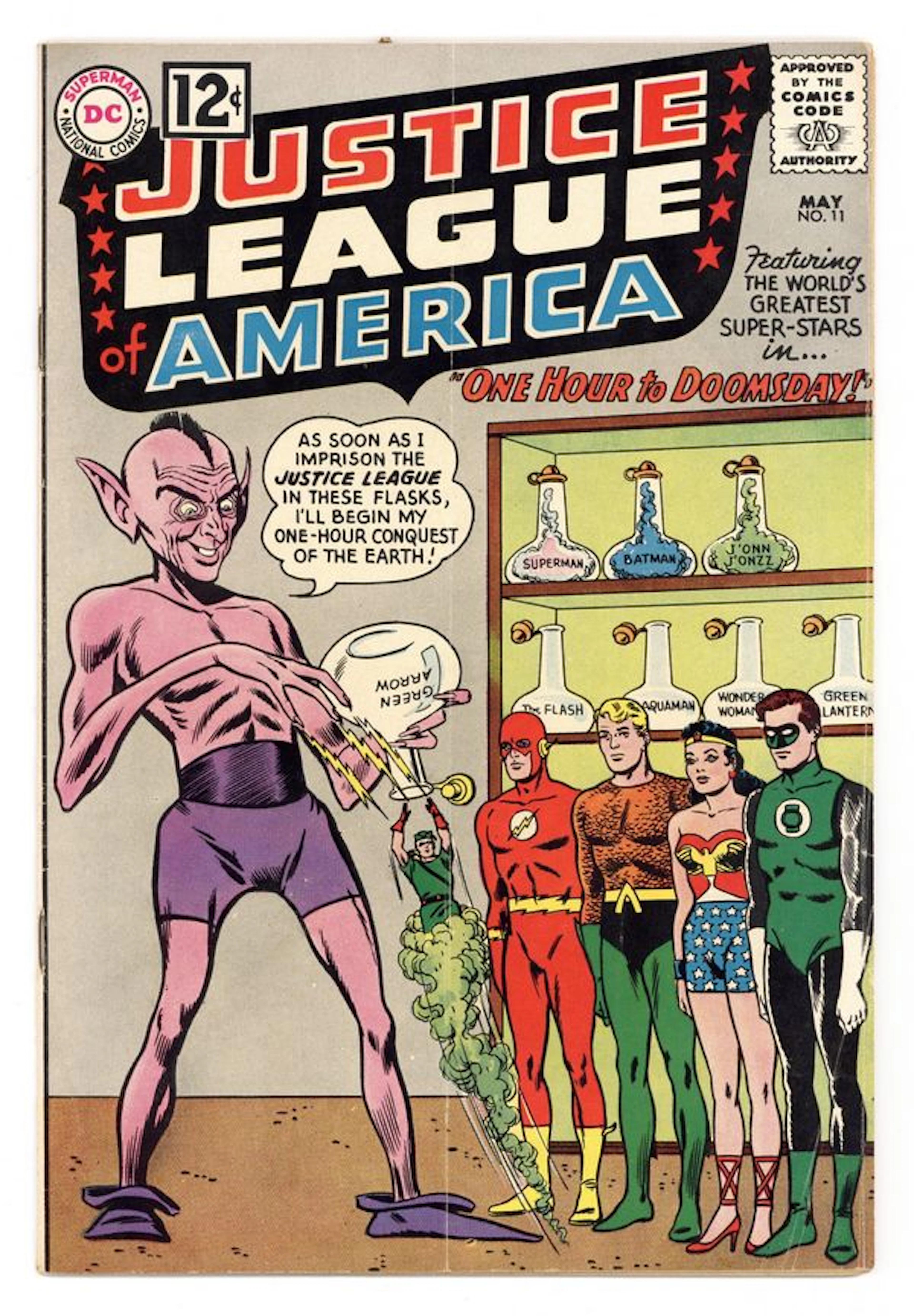 Justice League of America (1960 1st Series) 11 GD+ 2.5
