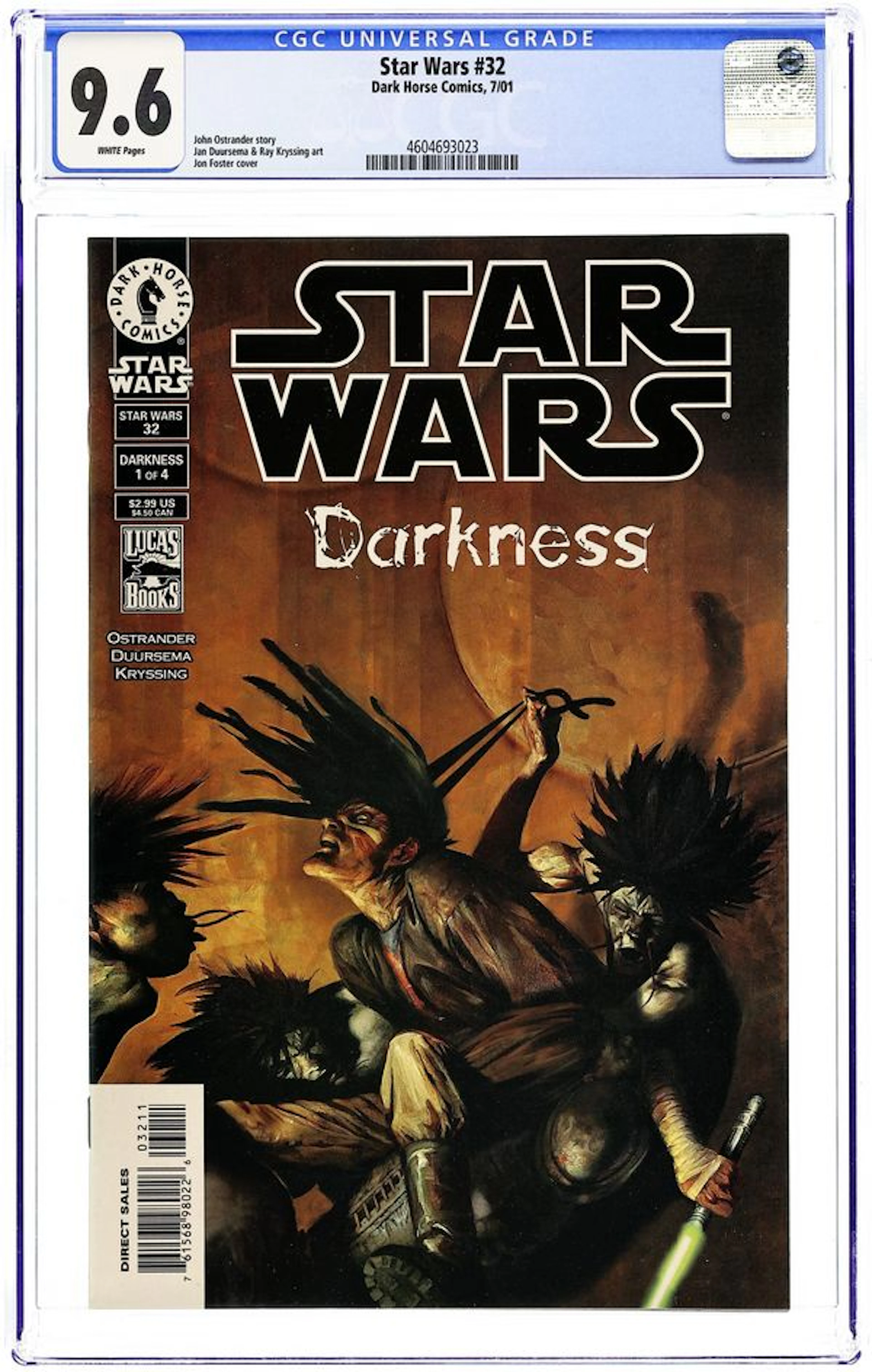 Star Wars (1998 Dark Horse 1st Series) 32 CGC 9.6