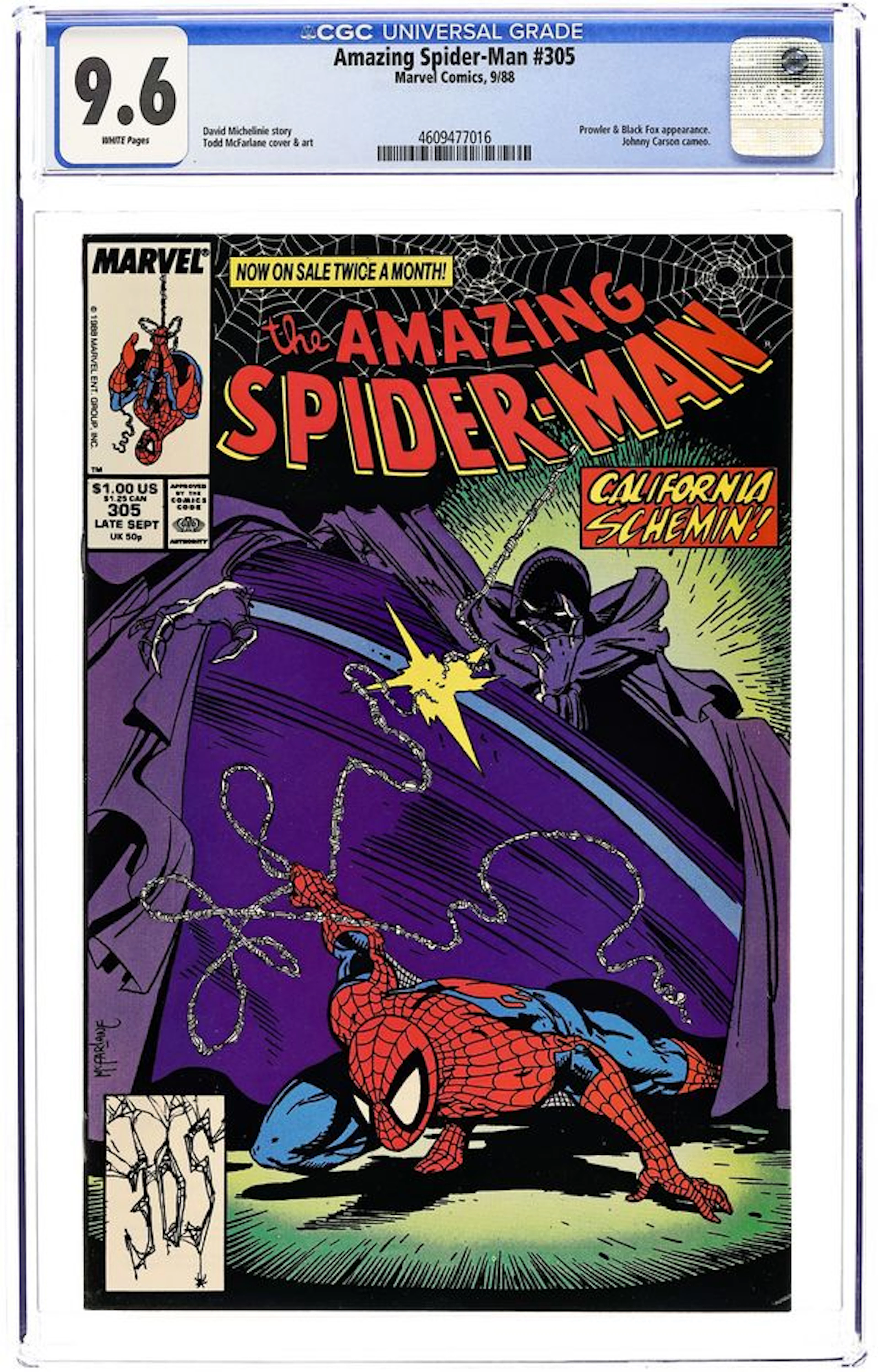Amazing Spider-Man (1963 1st Series) 305 CGC 9.6