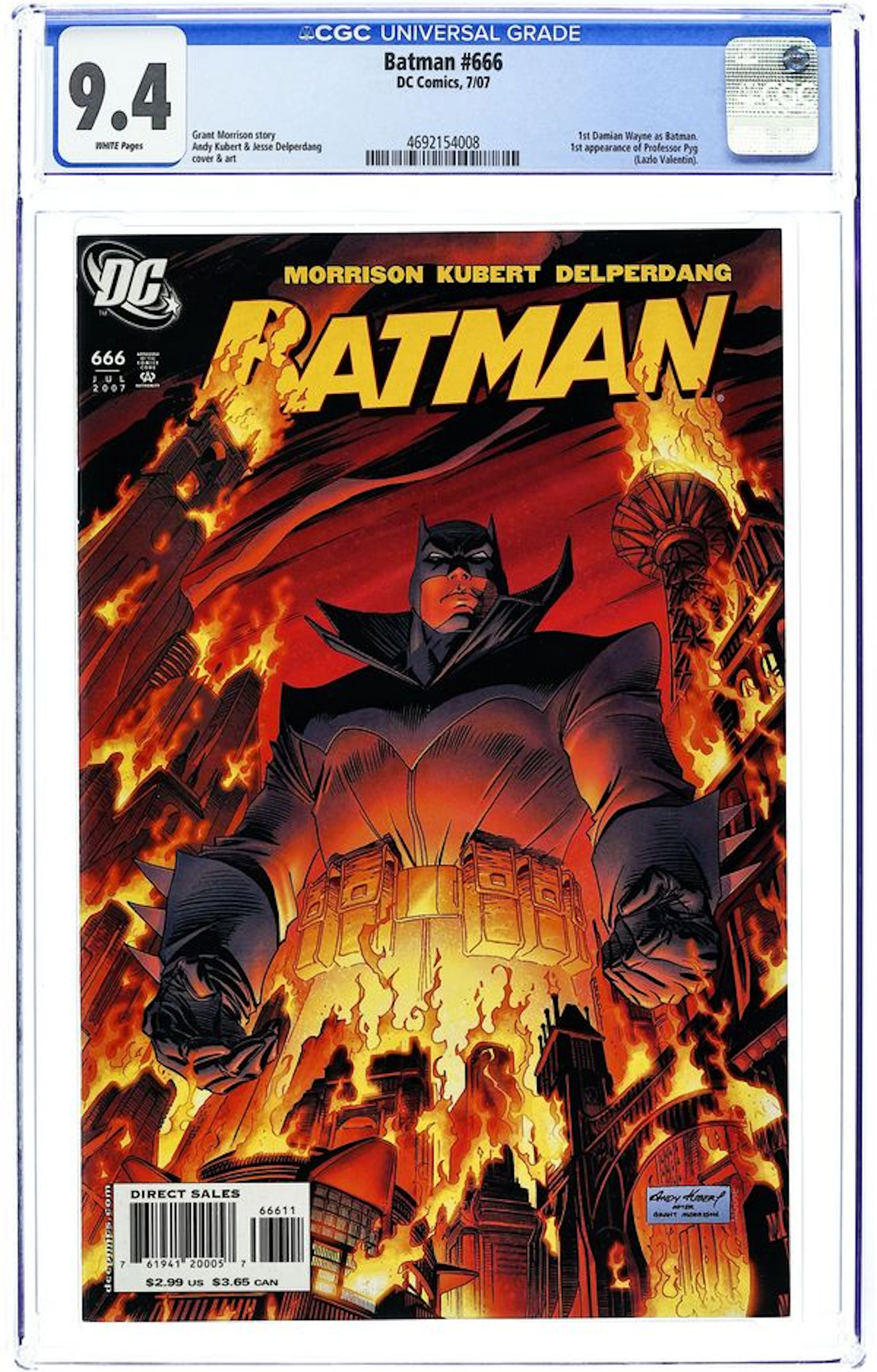 Batman (1940) 666 CGC 9.4