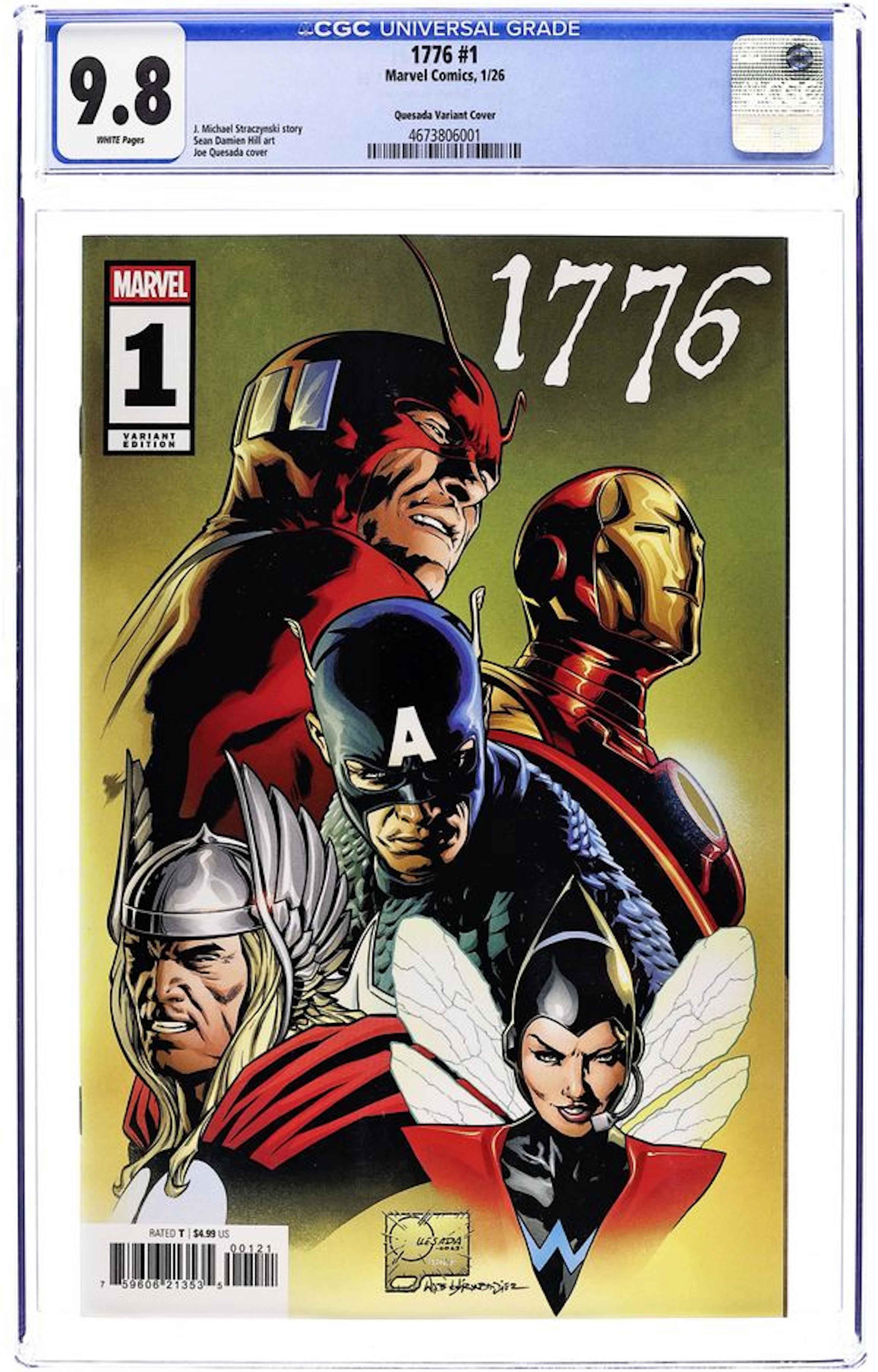 1776 (2026 Marvel) 1B CGC 9.8