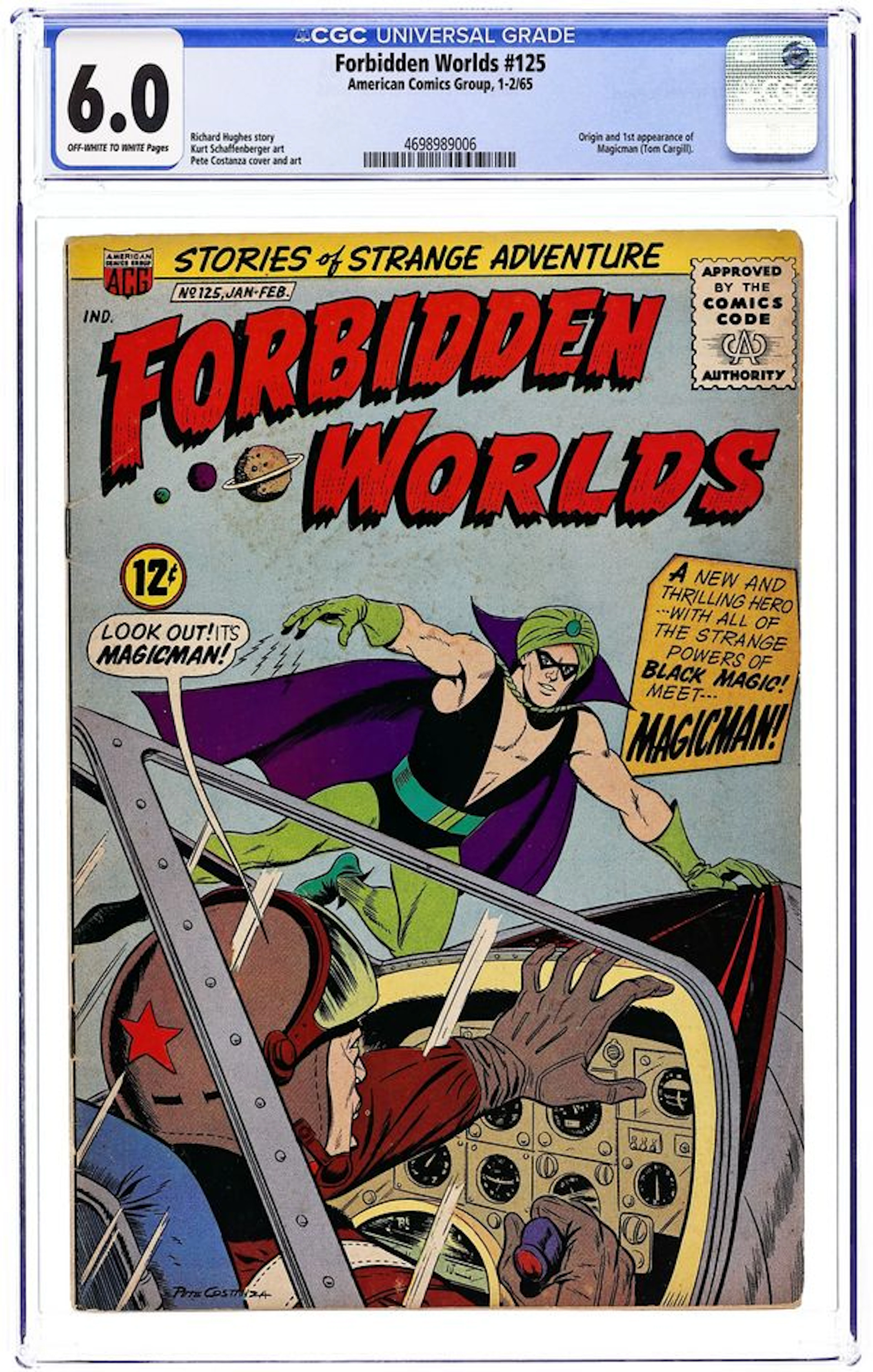 Forbidden Worlds (1951 ACG) 125 CGC 6.0