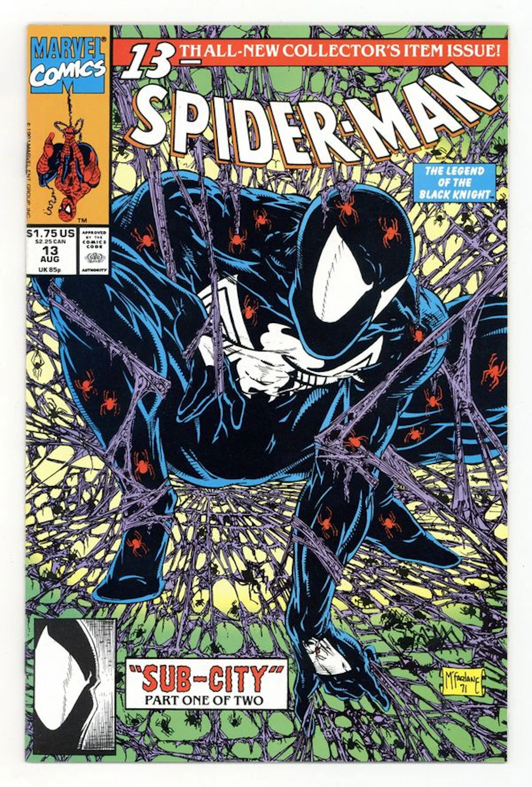 Spider-Man (1990 Marvel) 13D NM- 9.2