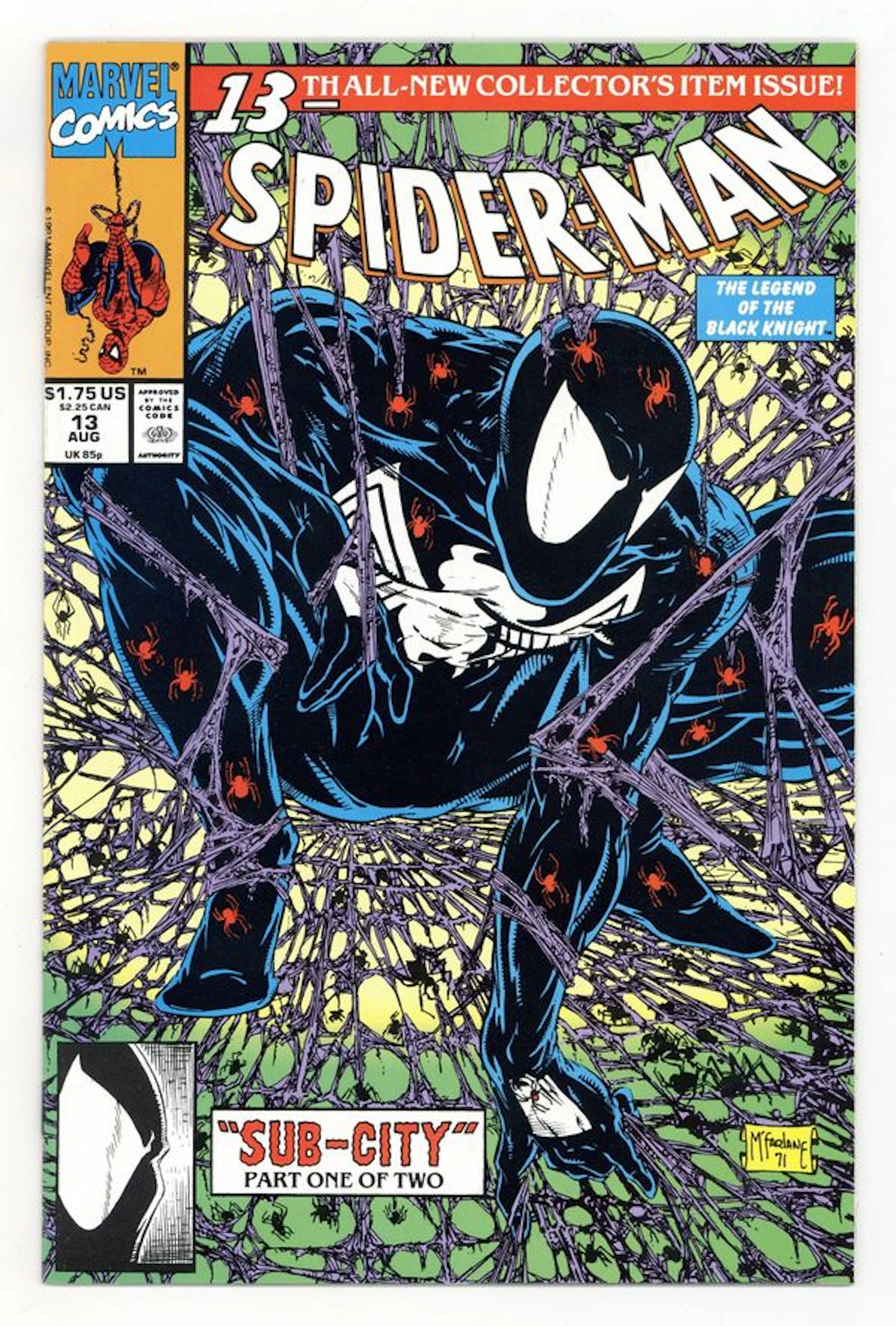 Spider-Man (1990 Marvel) 13D NM- 9.2