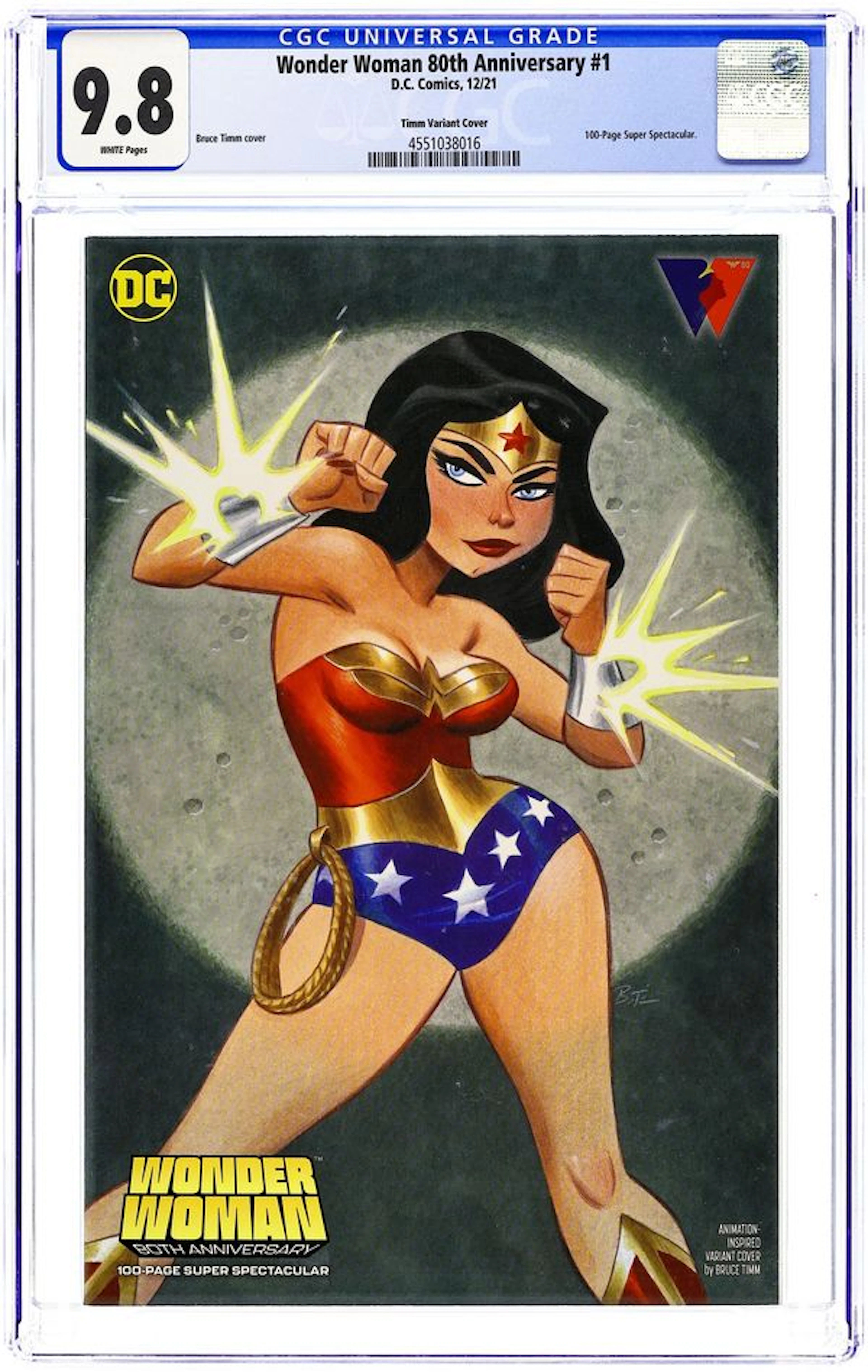 Wonder Woman 80th Anniversary 100-Page Super Spectacular (2021 DC) 1D CGC 9.8