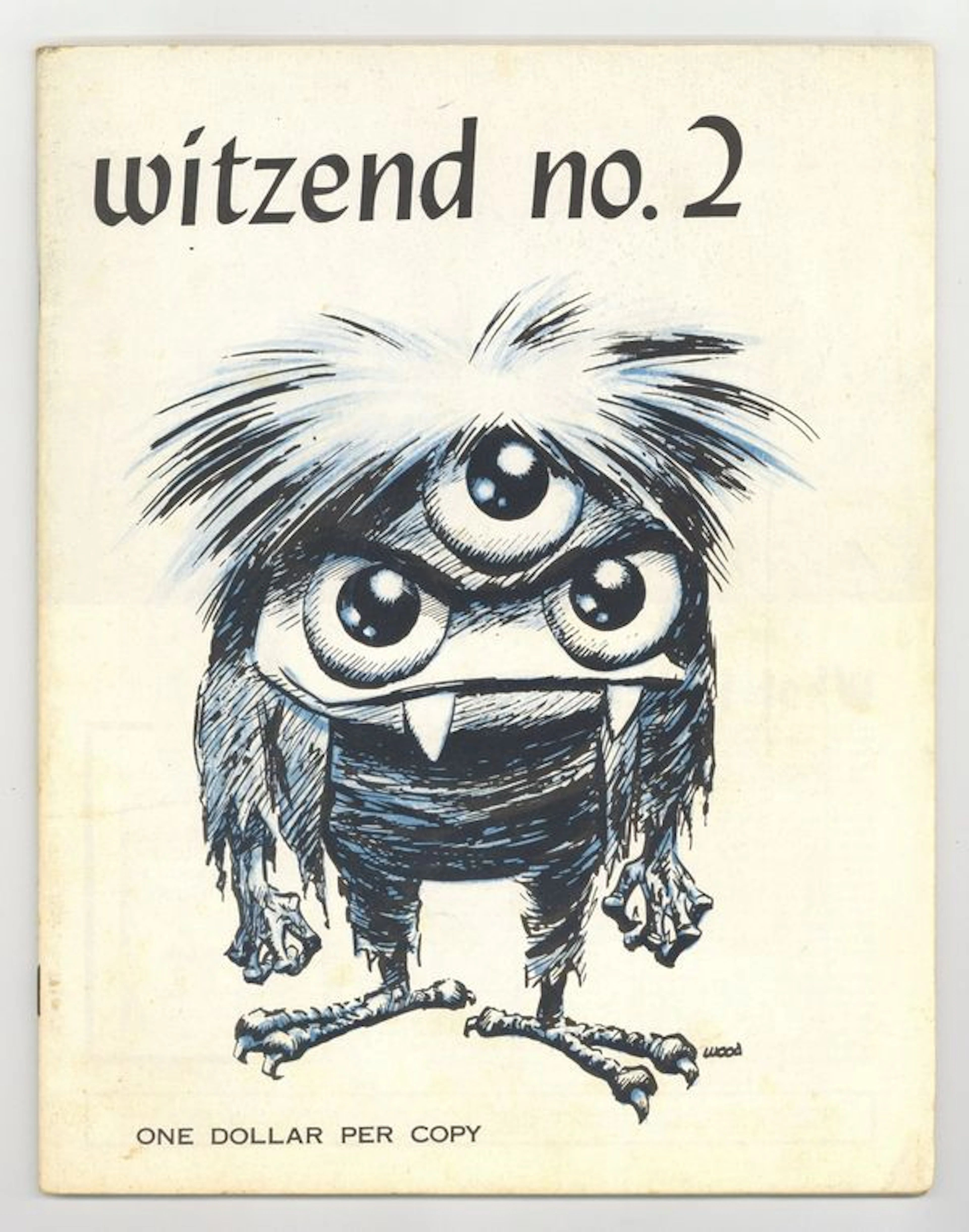 Witzend Magazine (1966 Wally Wood) Fanzine 2 VG/FN 5.0