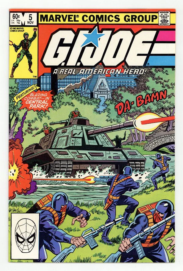 GI Joe A Real American Hero (1982 Marvel) 5D VF- 7.5