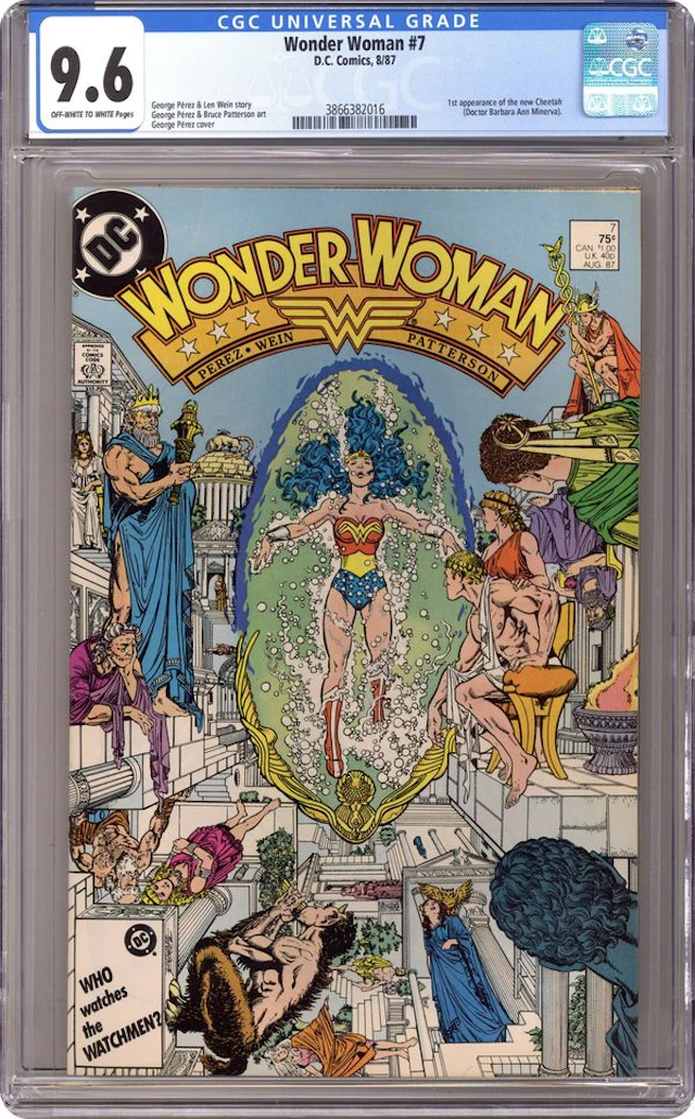 Wonder Woman (1987 2nd Series) 7 CGC 9.6
