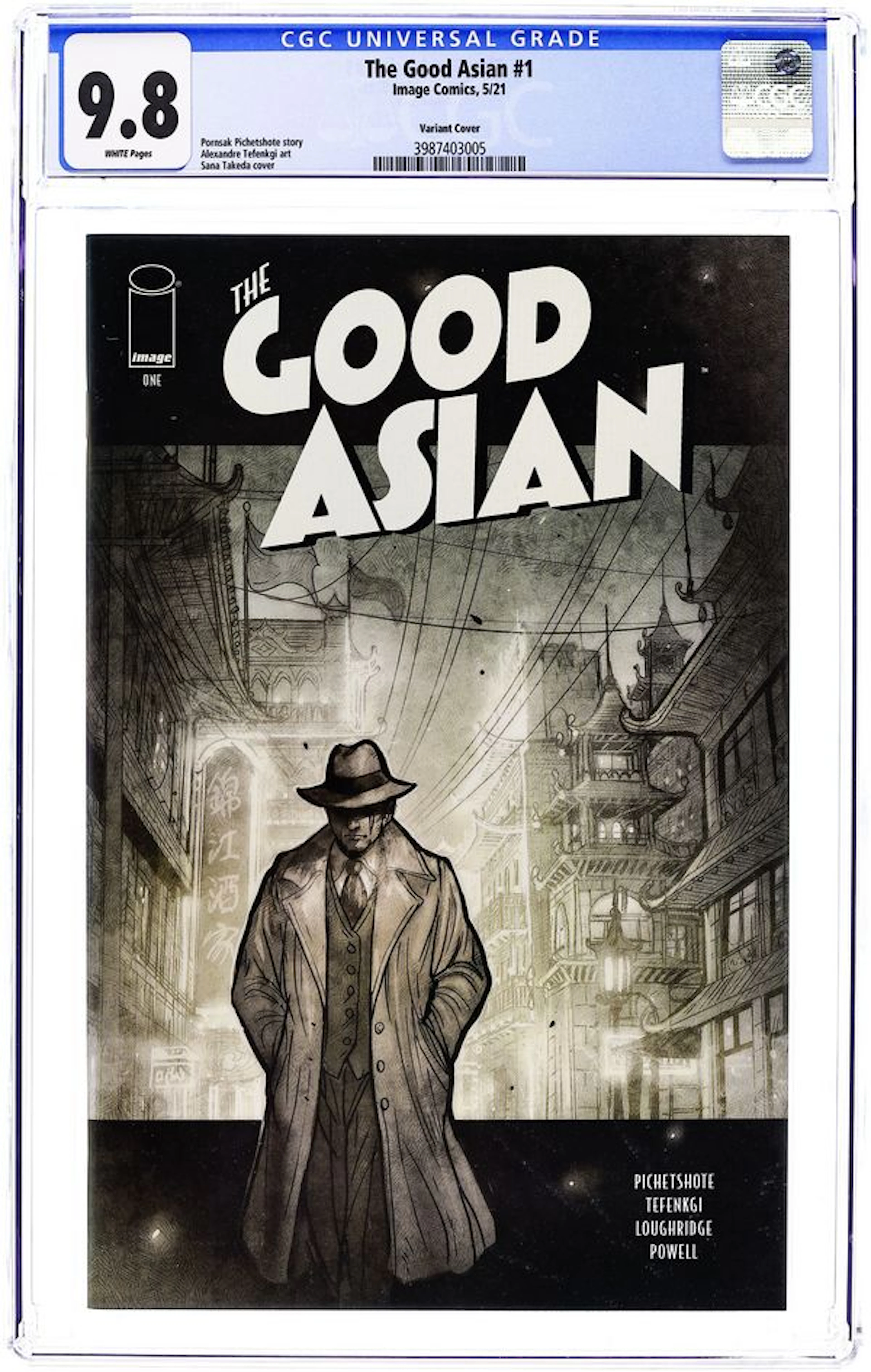 Good Asian (2021 Image) 1B CGC 9.8