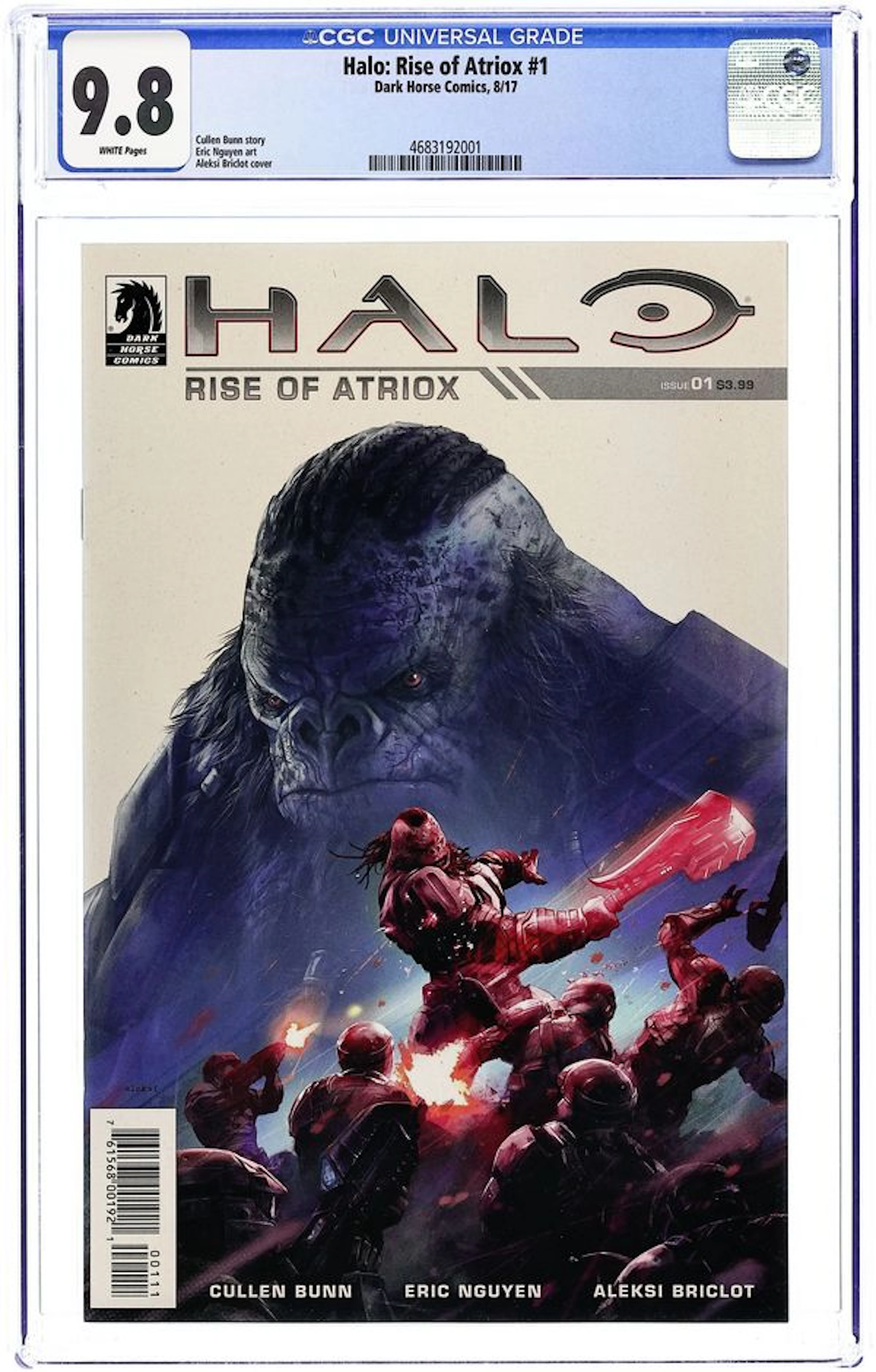 Halo Rise of Atriox (2017 Dark Horse) 1 CGC 9.8
