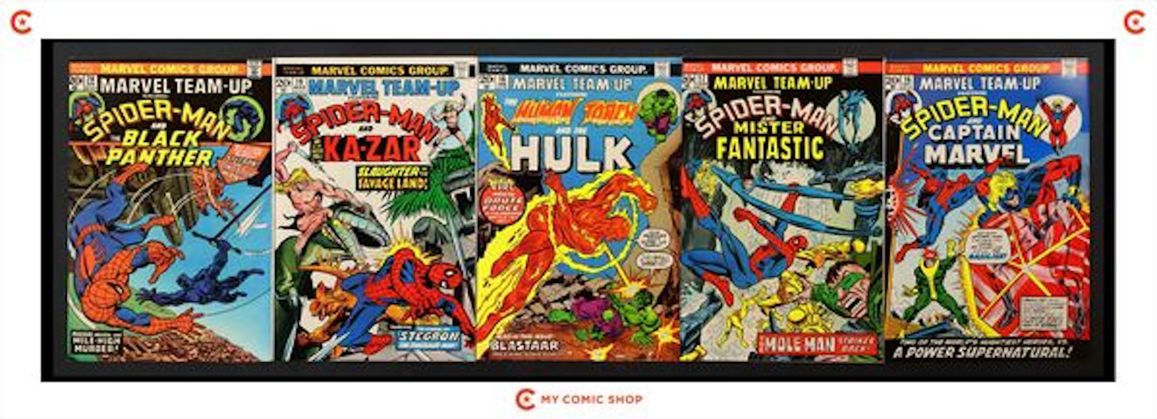 Marvel Team-Up Lot of 5
