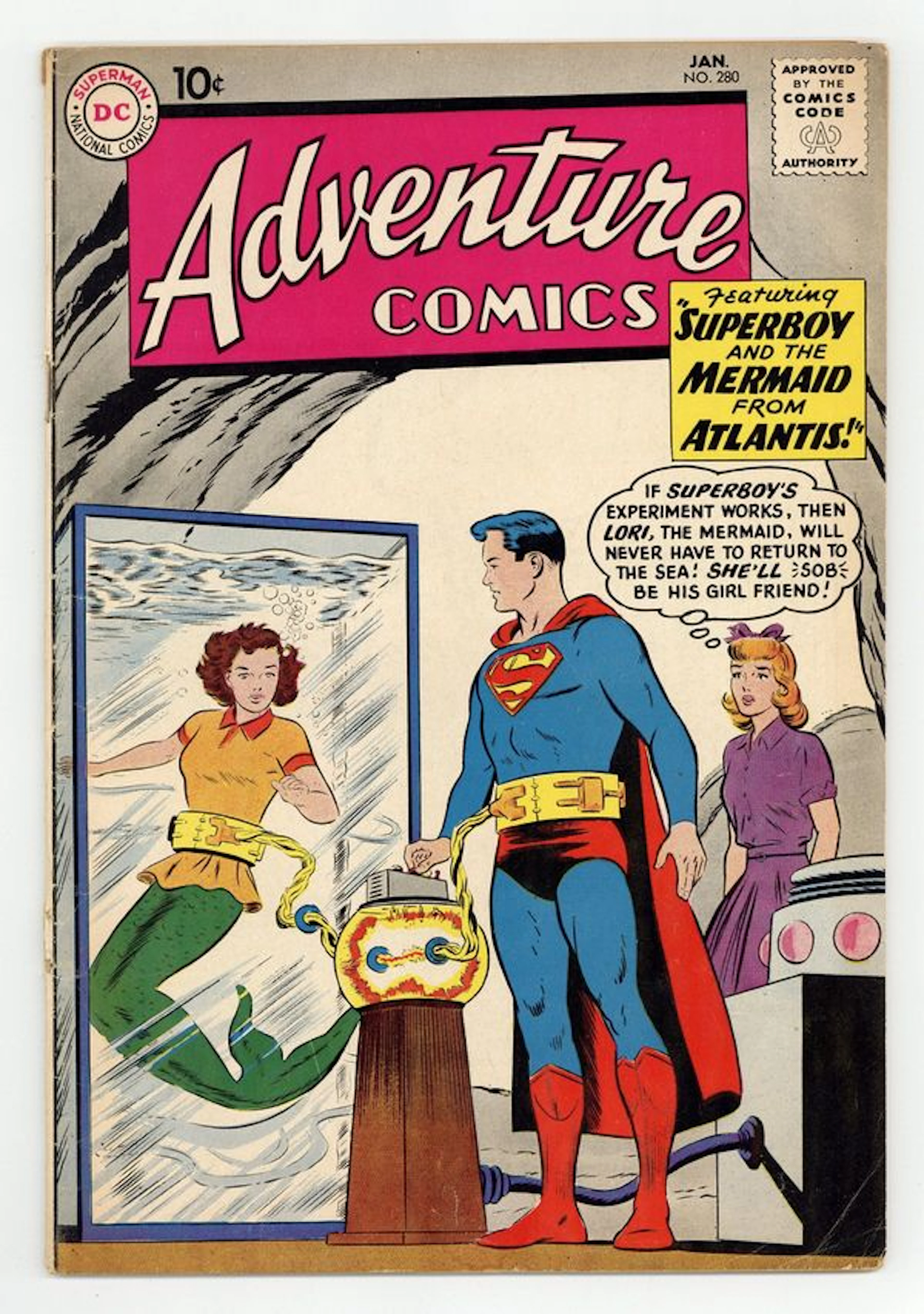 Adventure Comics (1938 1st Series) 280 GD+ 2.5