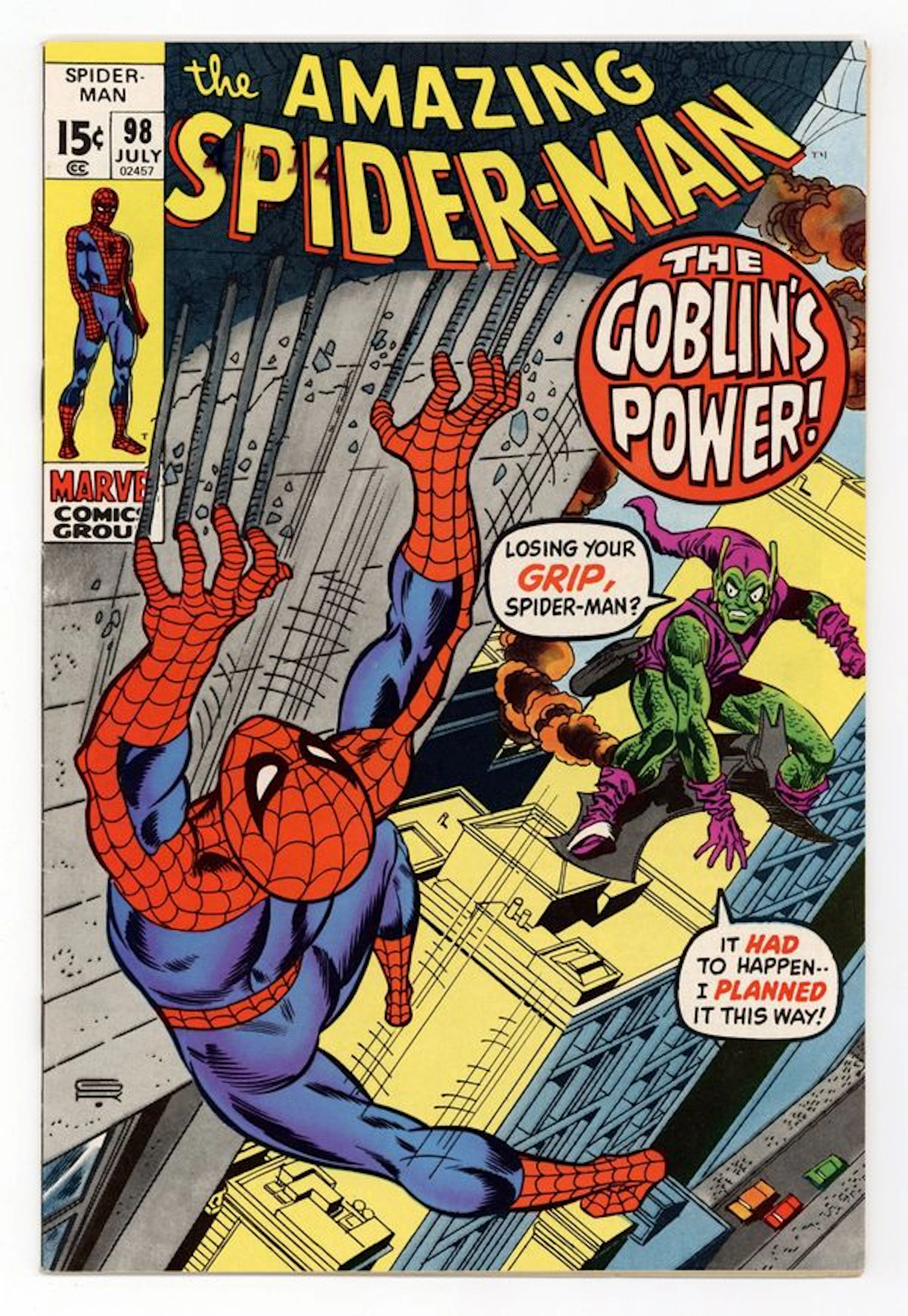 Amazing Spider-Man (1963 1st Series) 98 FN+ 6.5