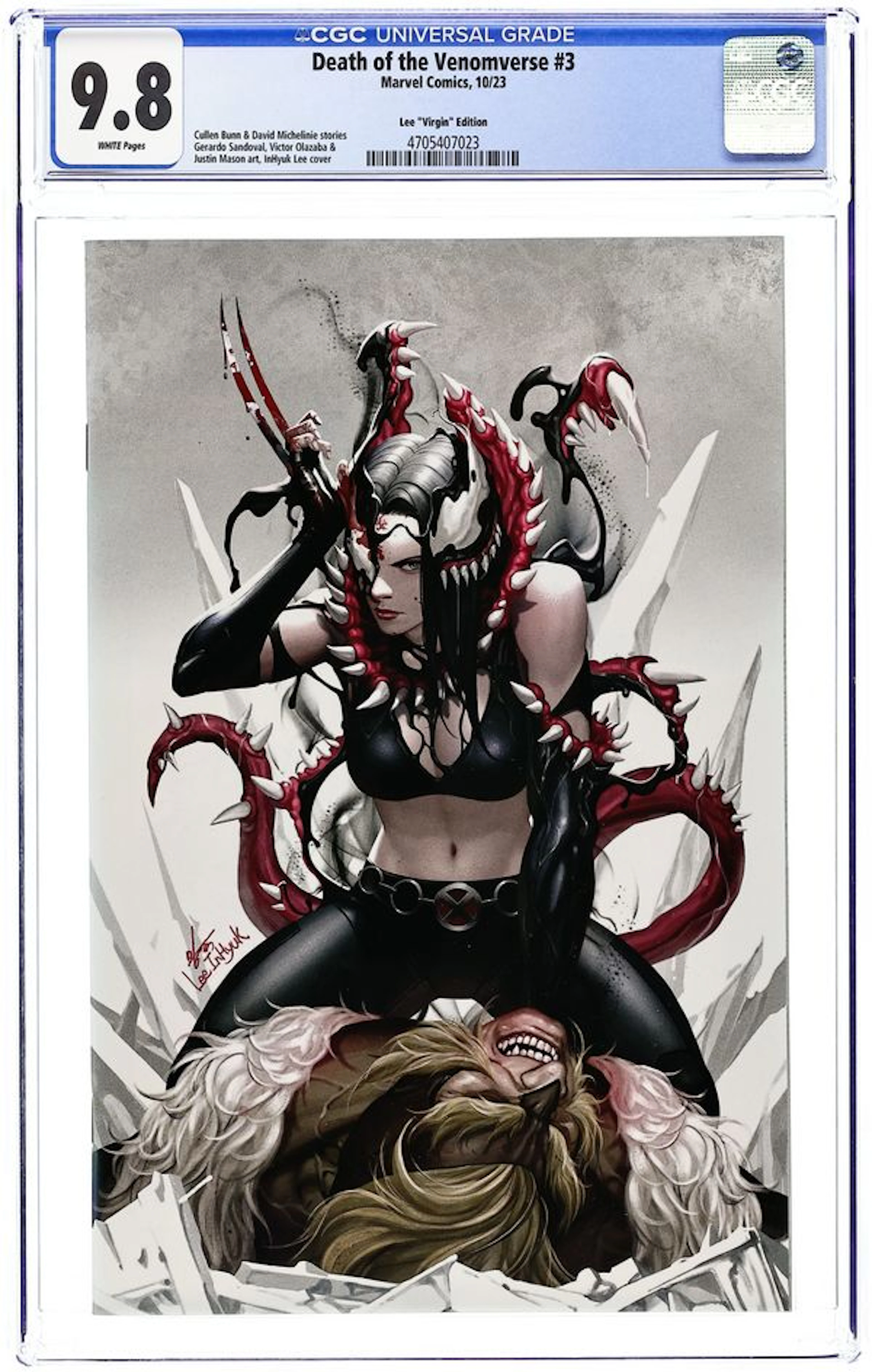 Death of the Venomverse (2023 Marvel) 3ILLUMINATI.B CGC 9.8