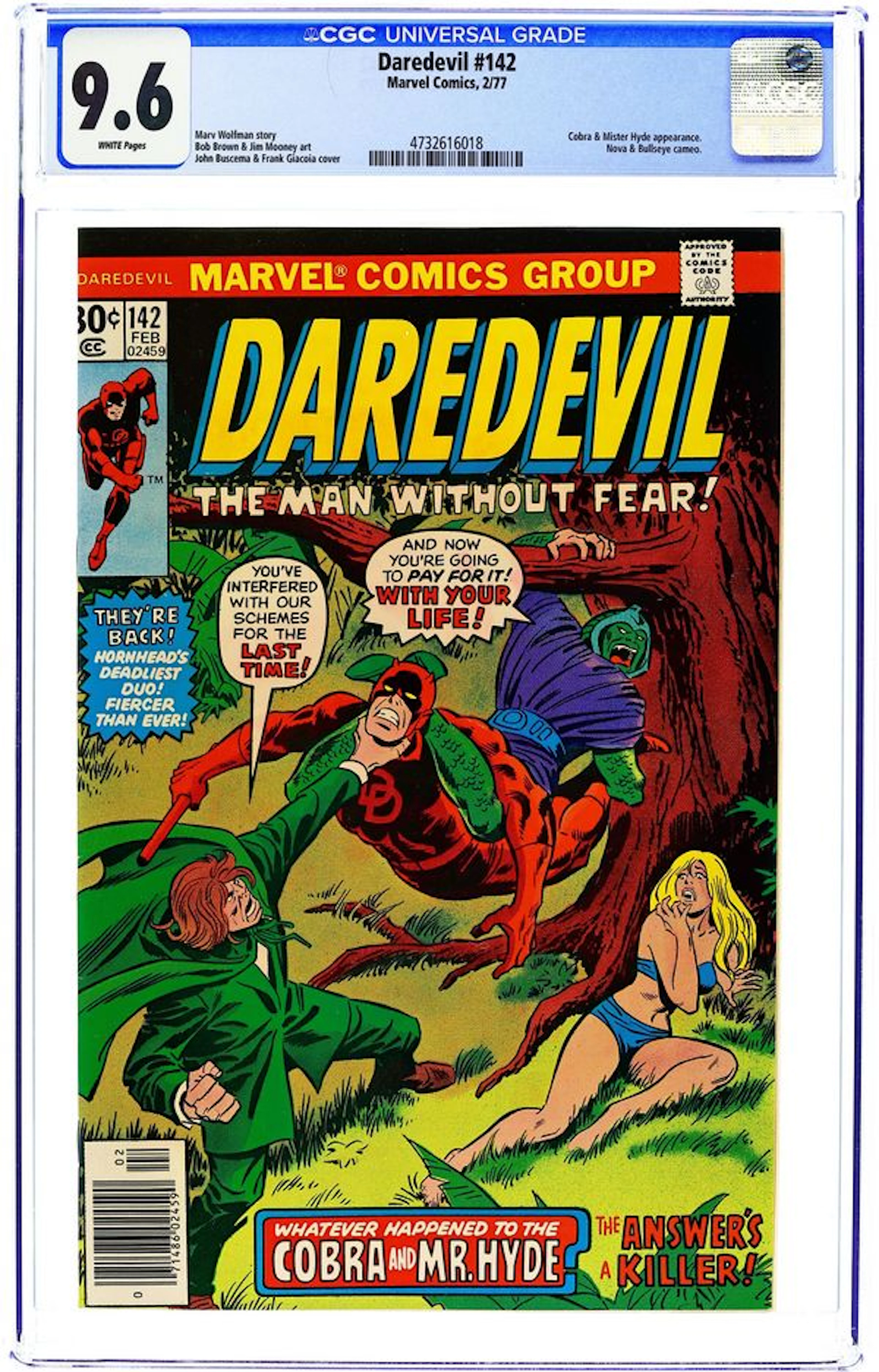 Daredevil (1964 1st Series) 142 CGC 9.6