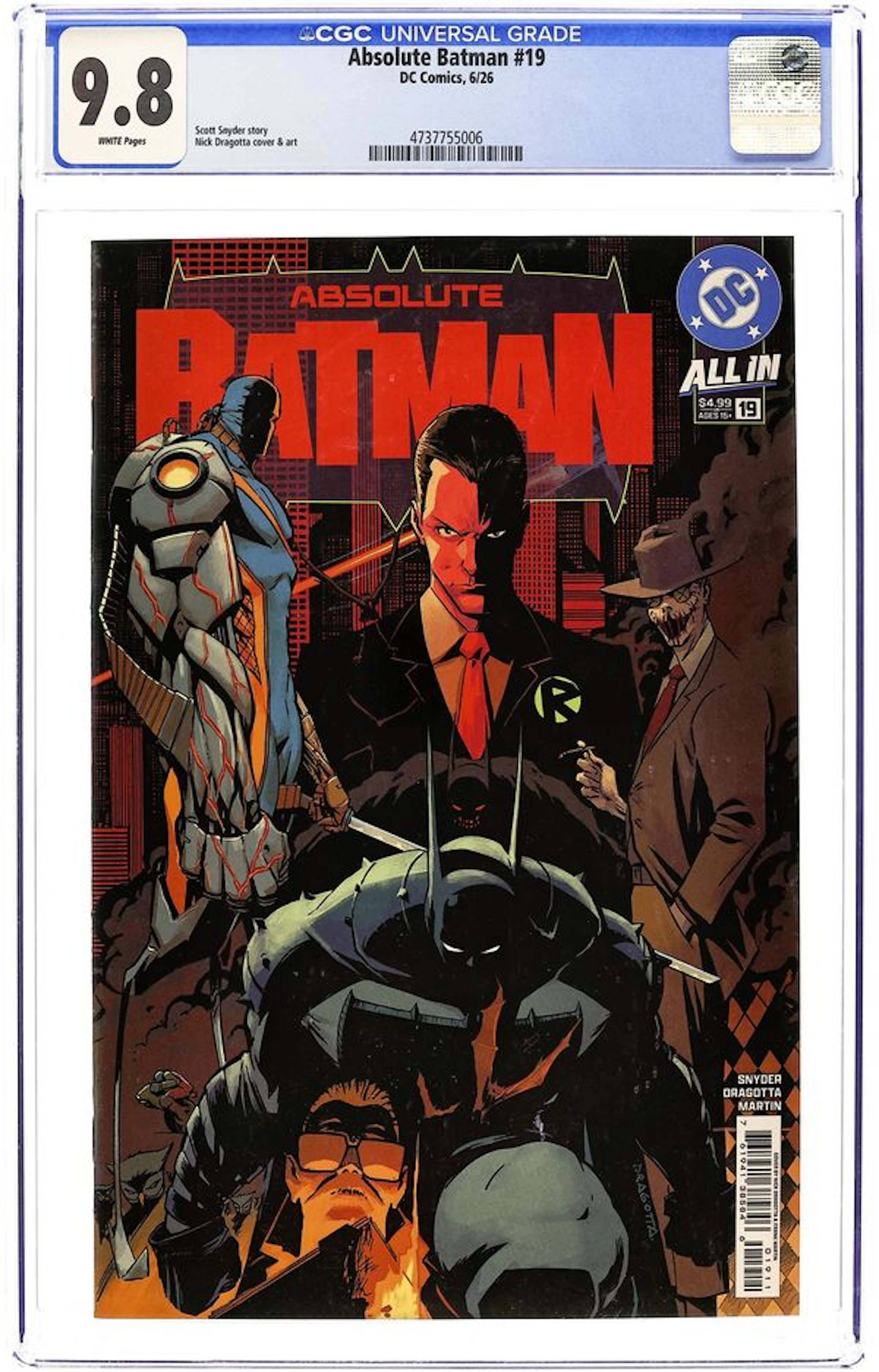 Absolute Batman (2024 DC) 19A CGC 9.8