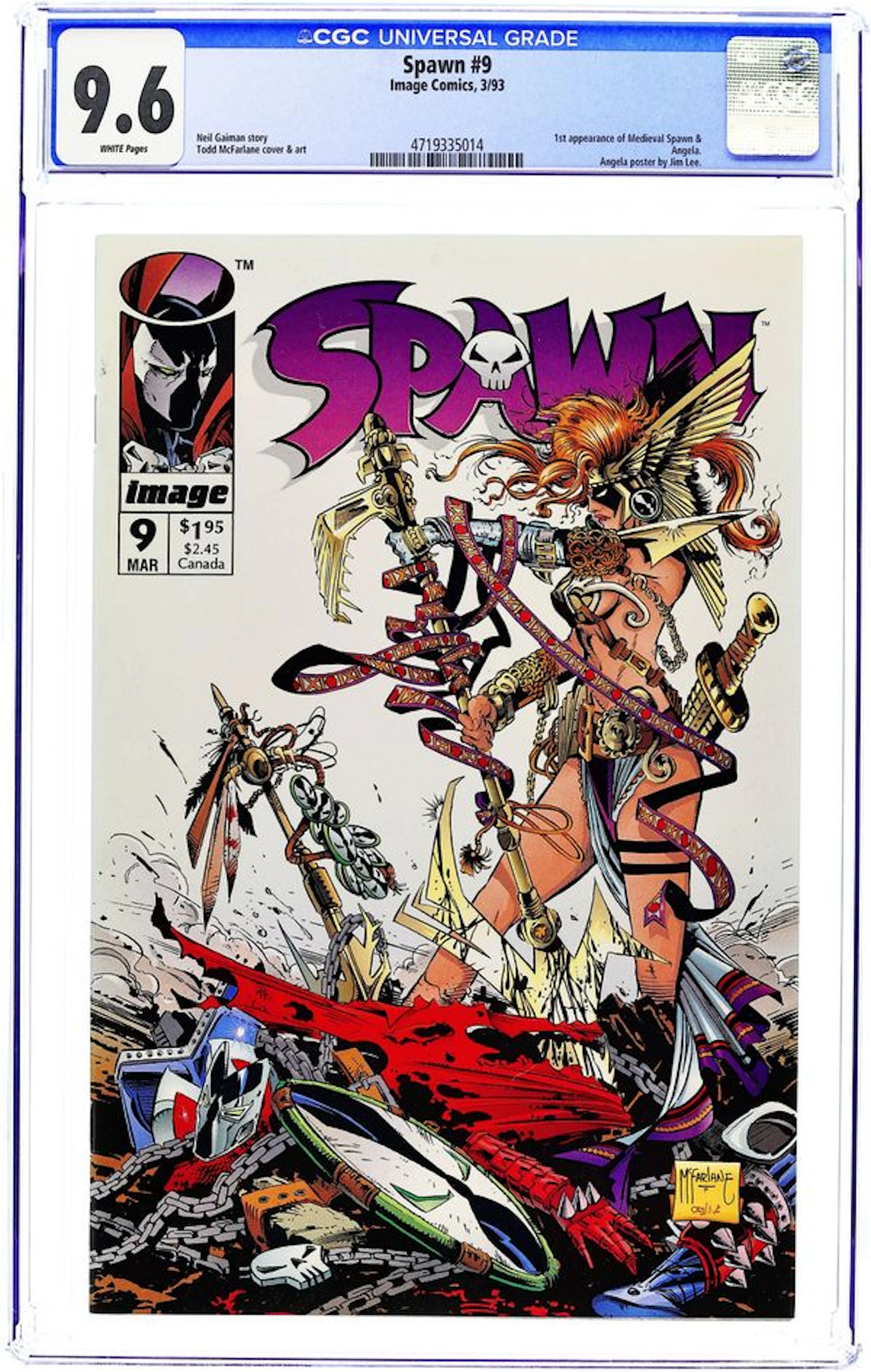 Spawn (1992 Image) 9D CGC 9.6
