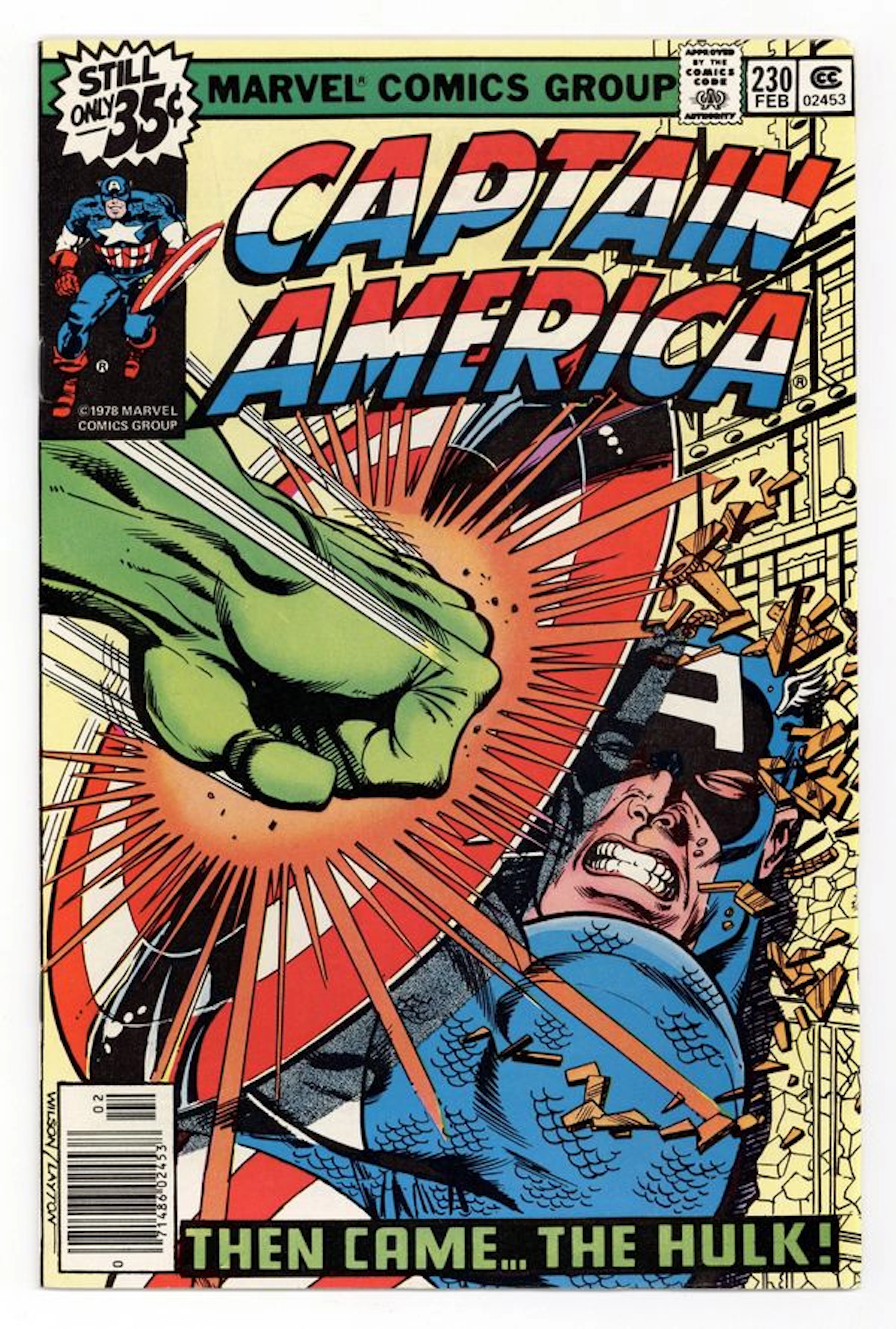 Captain America (1968 1st Series) 230 VG/FN 5.0
