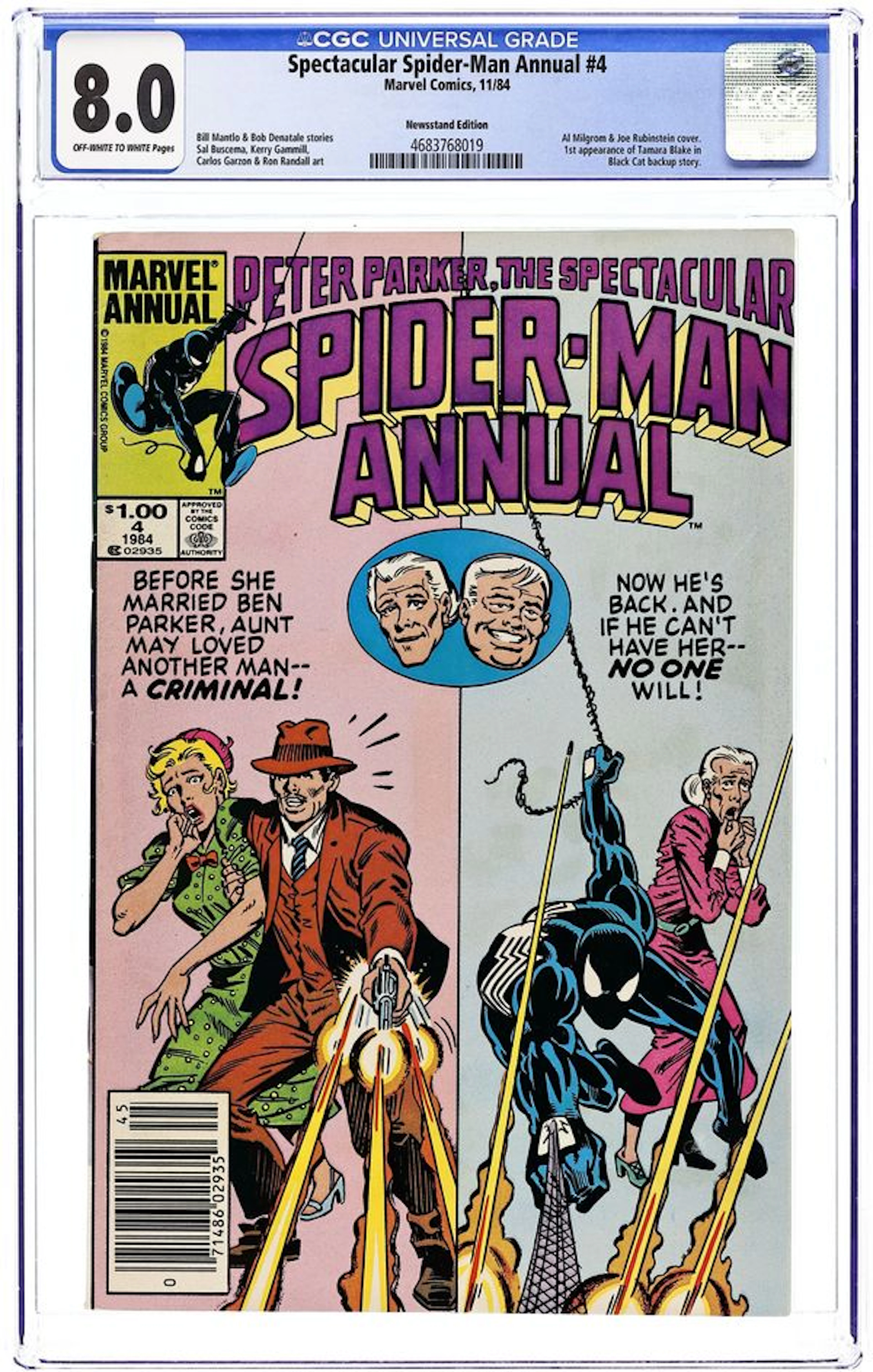 Spectacular Spider-Man (1976 1st Series) Annual 4N CGC 8.0