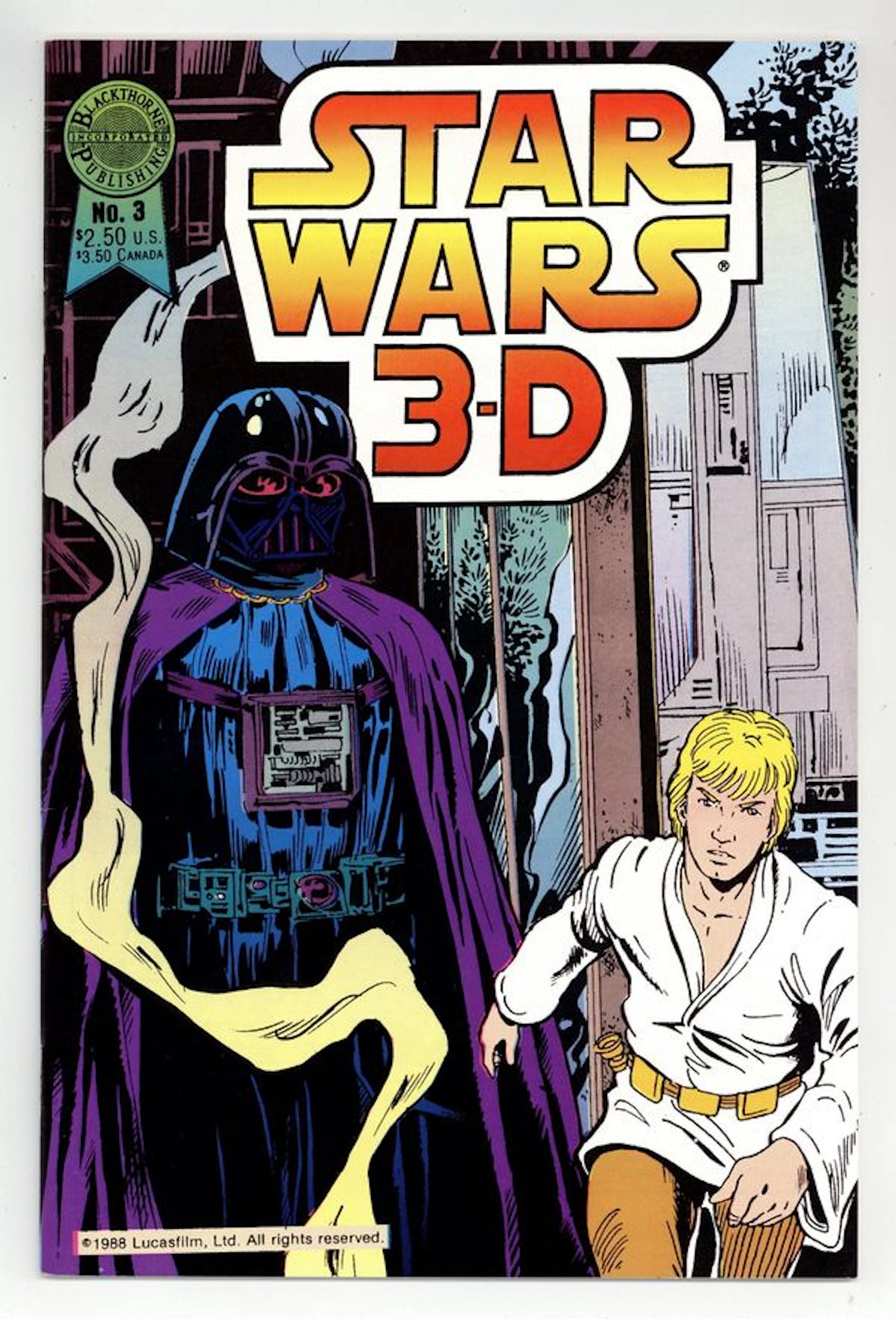 Star Wars 3-D (1988) 3 VF- 7.5
