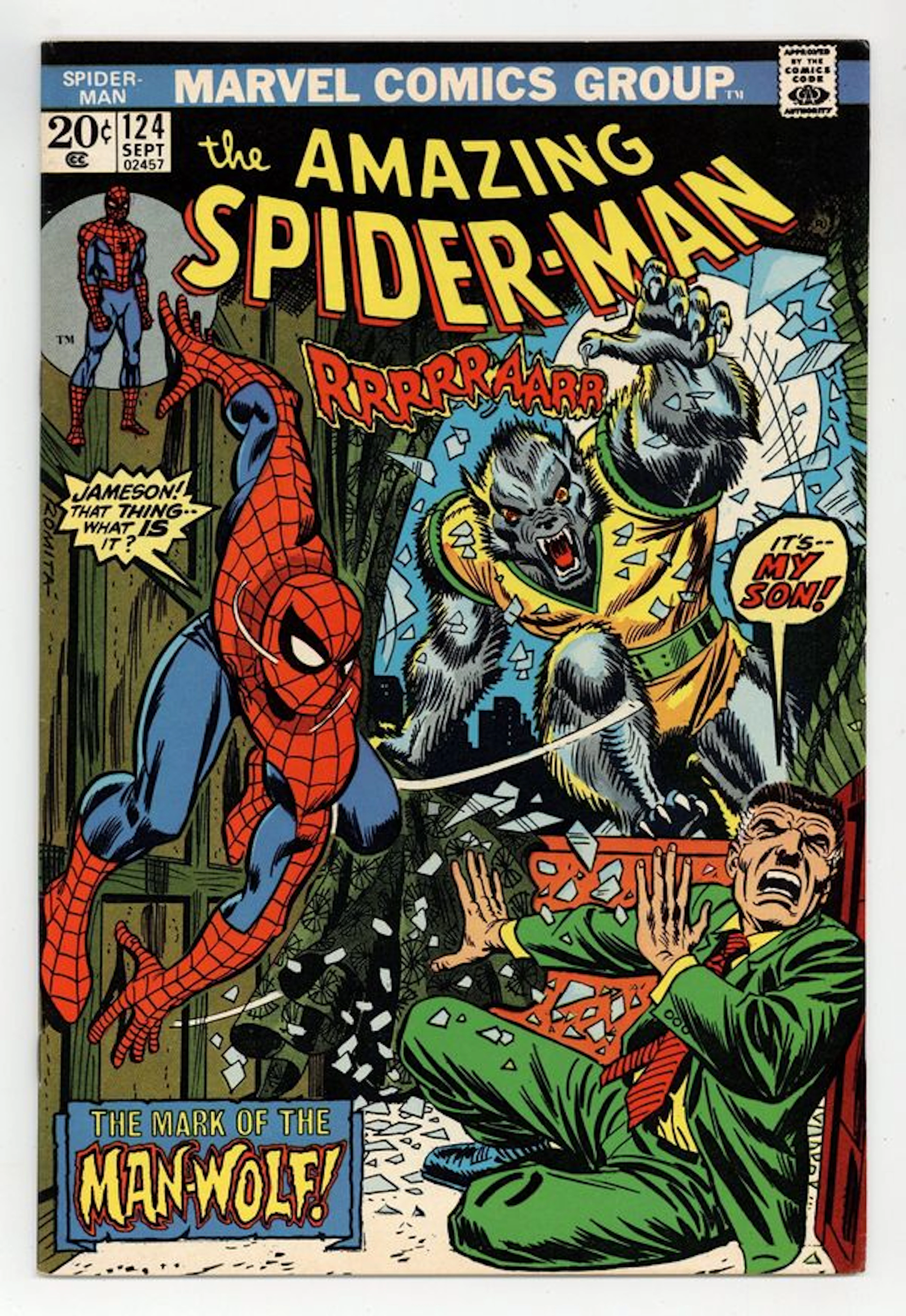 Amazing Spider-Man (1963 1st Series) 124 FN 6.0
