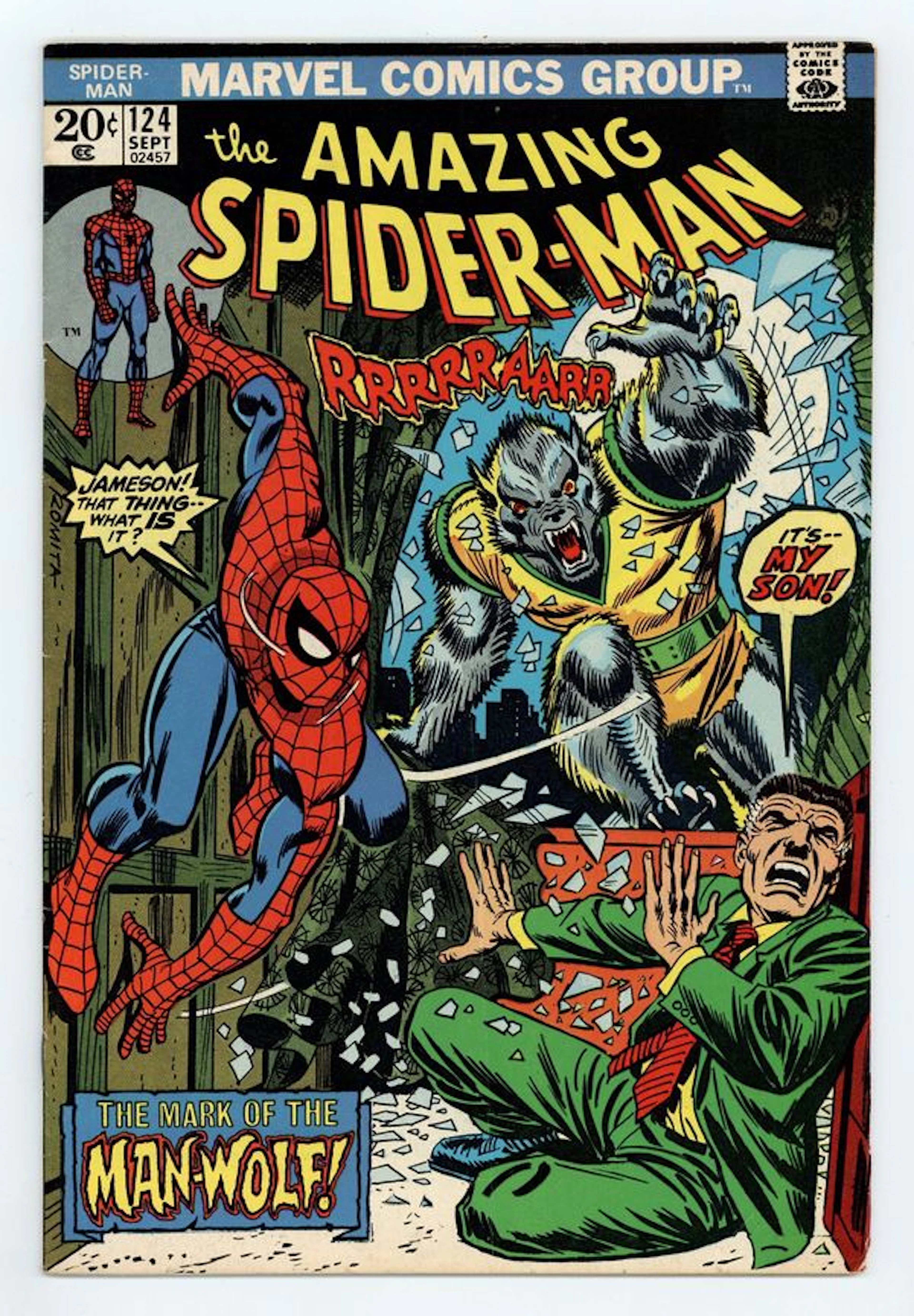 Amazing Spider-Man (1963 1st Series) 124 VG- 3.5
