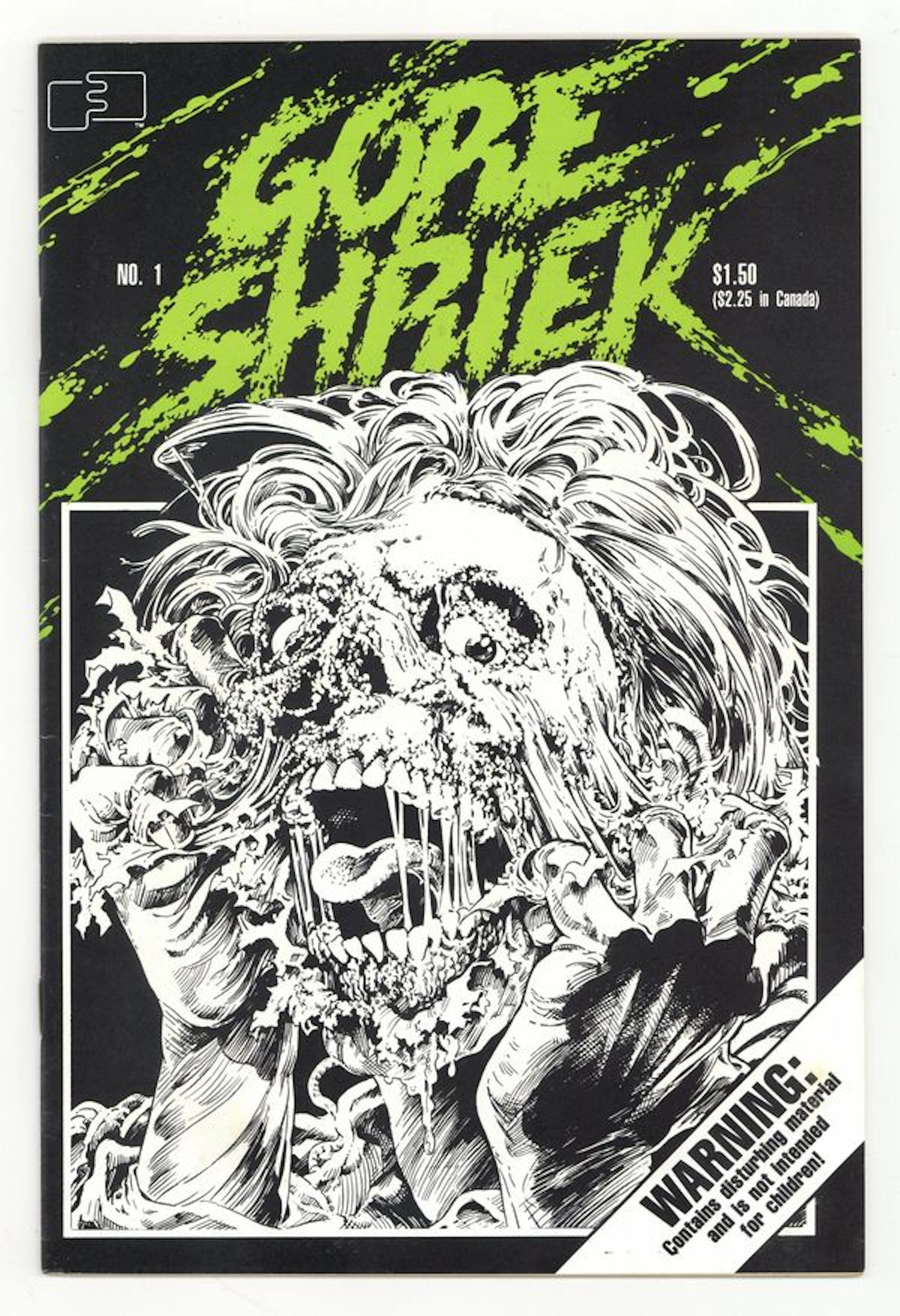 Gore Shriek (1986 1st Series) 1 VG 4.0