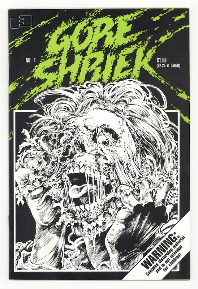 Gore Shriek (1986 1st Series) 1 VG 4.0