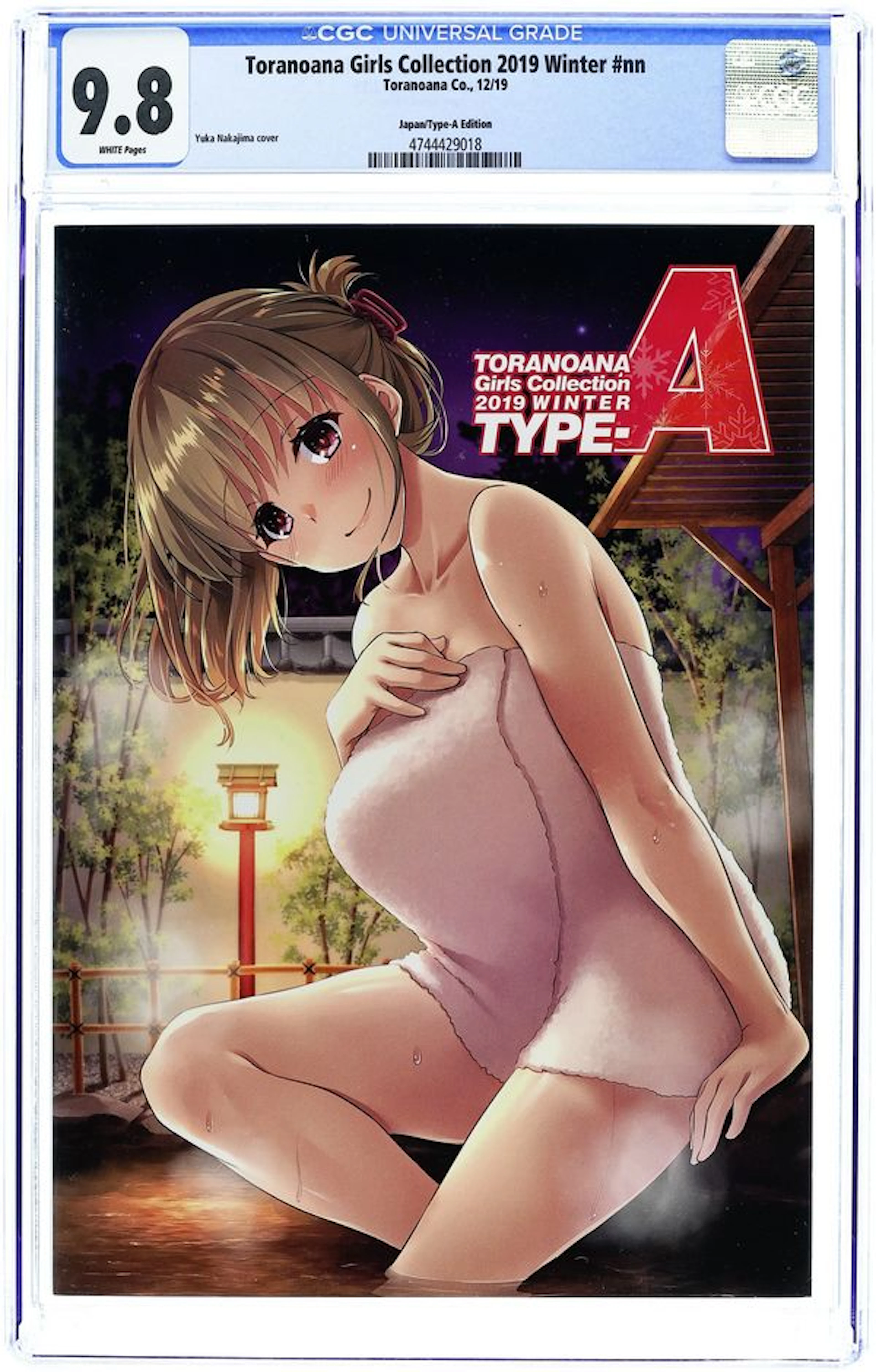 Toranoana Girls Collection 2019 Winter (Japanese 2019 Toranoana Co.) 1A CGC 9.8