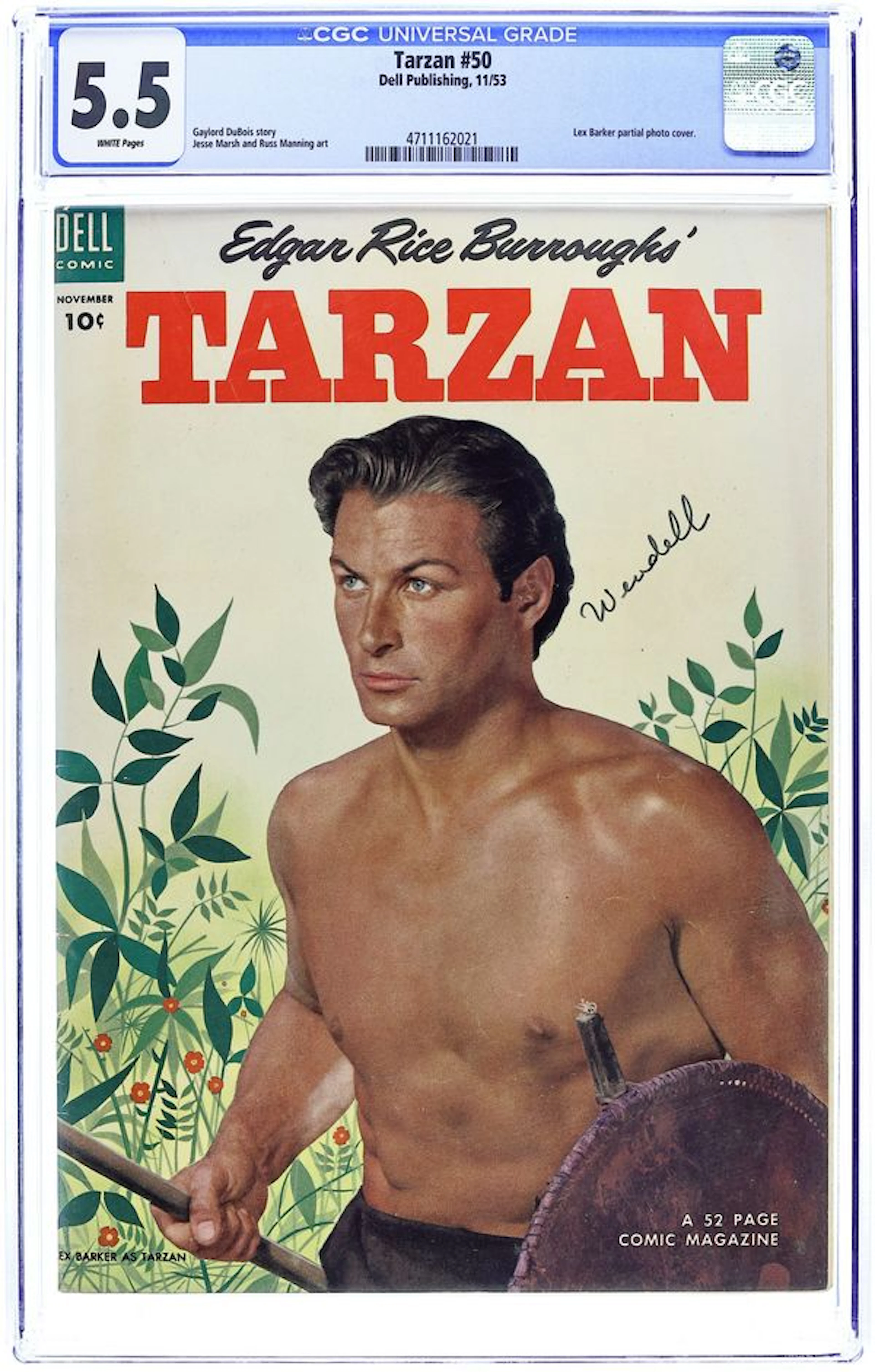 Tarzan (1948-1972 Dell/Gold Key) 50 CGC 5.5