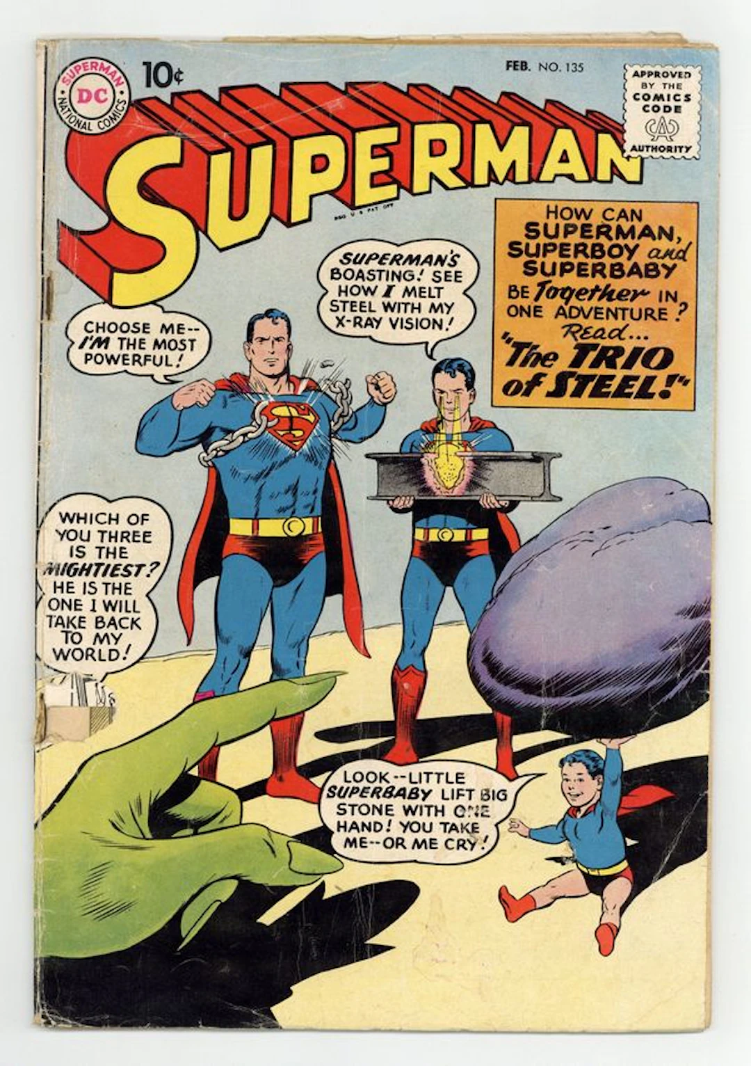 Superman (1939 1st Series) 135 FR/GD 1.5