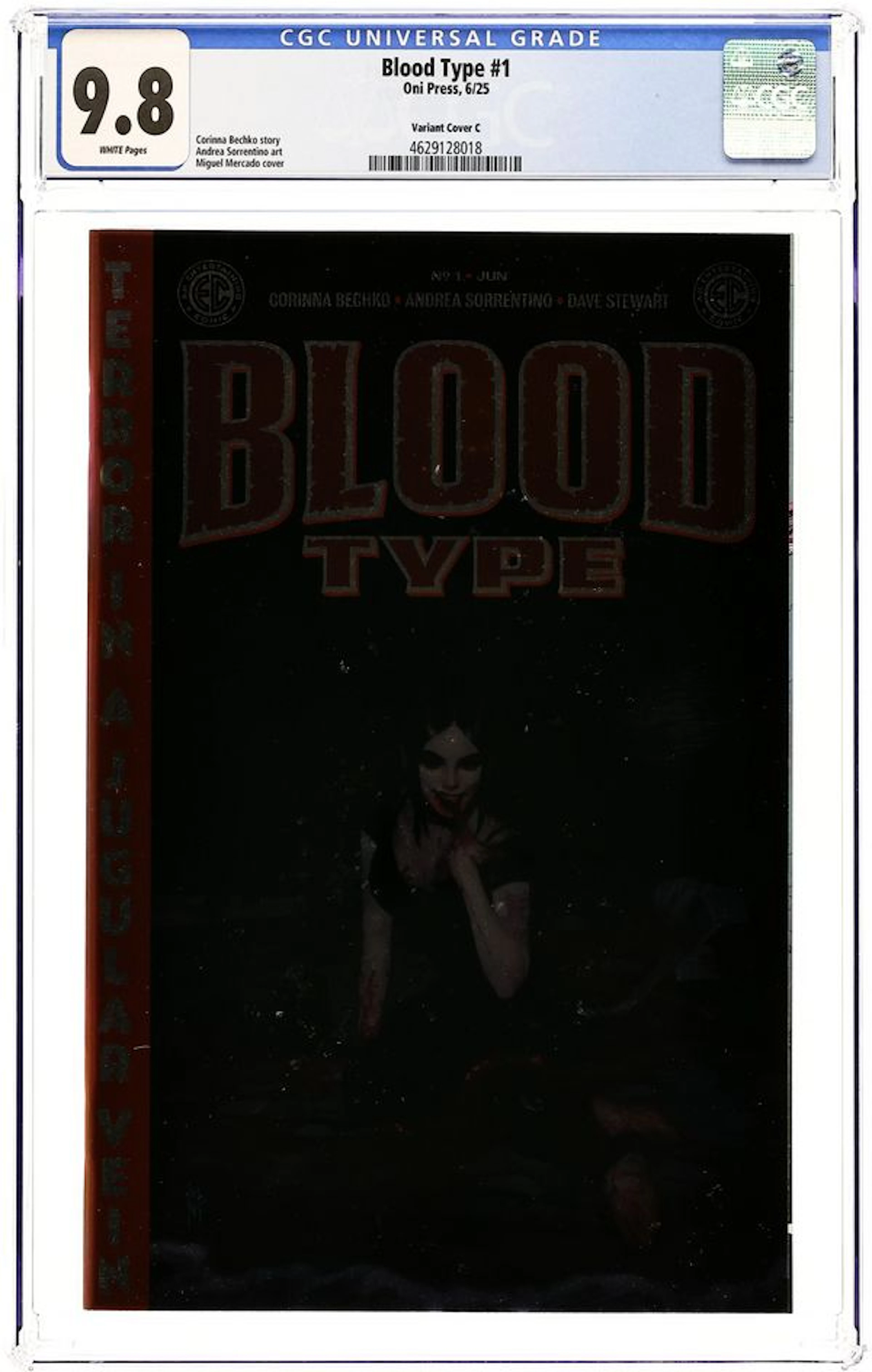 EC Blood Type (2025 Oni Press) 1C CGC 9.8