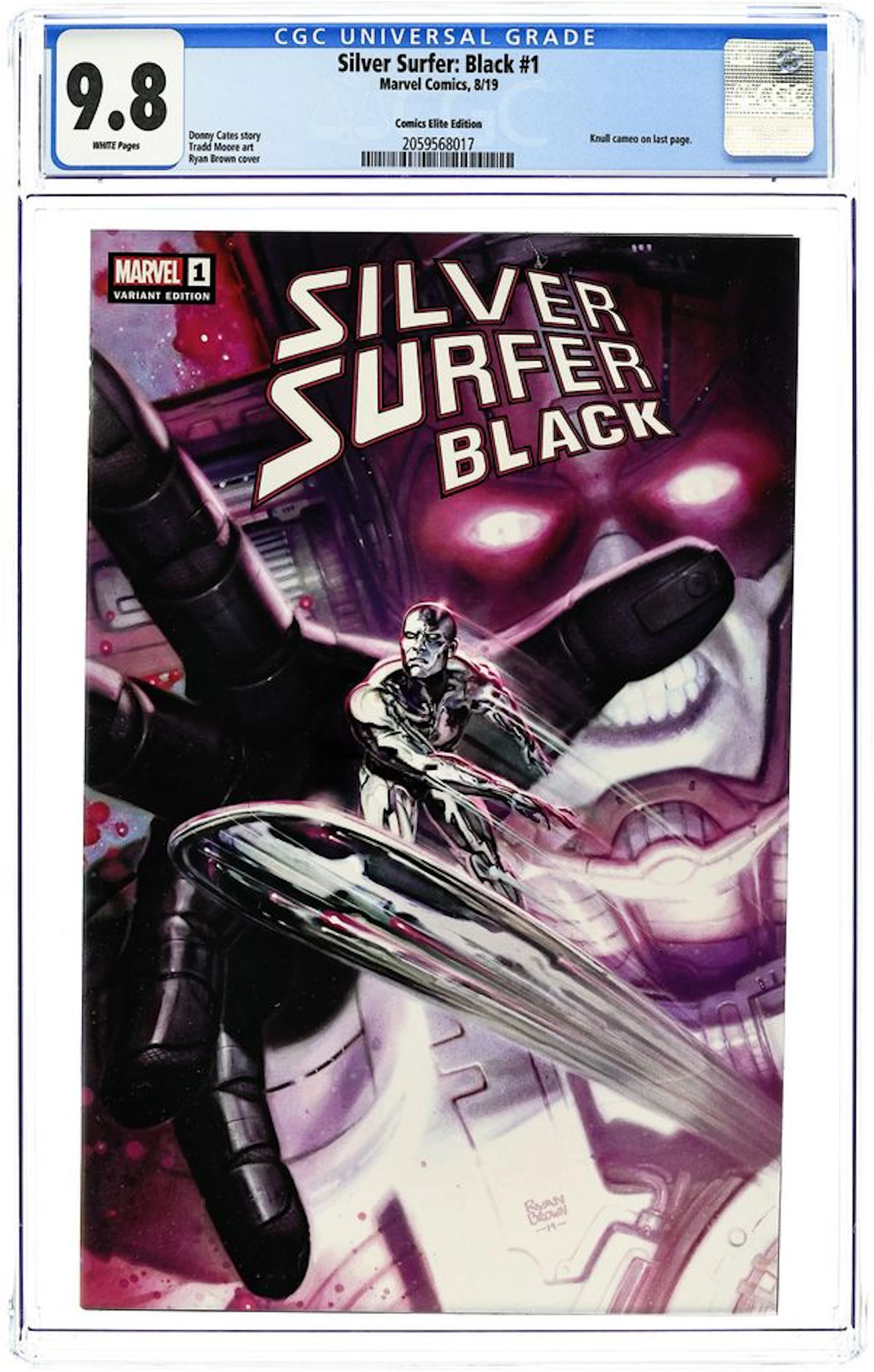 Silver Surfer Black (2019 Marvel) 1CE.A CGC 9.8
