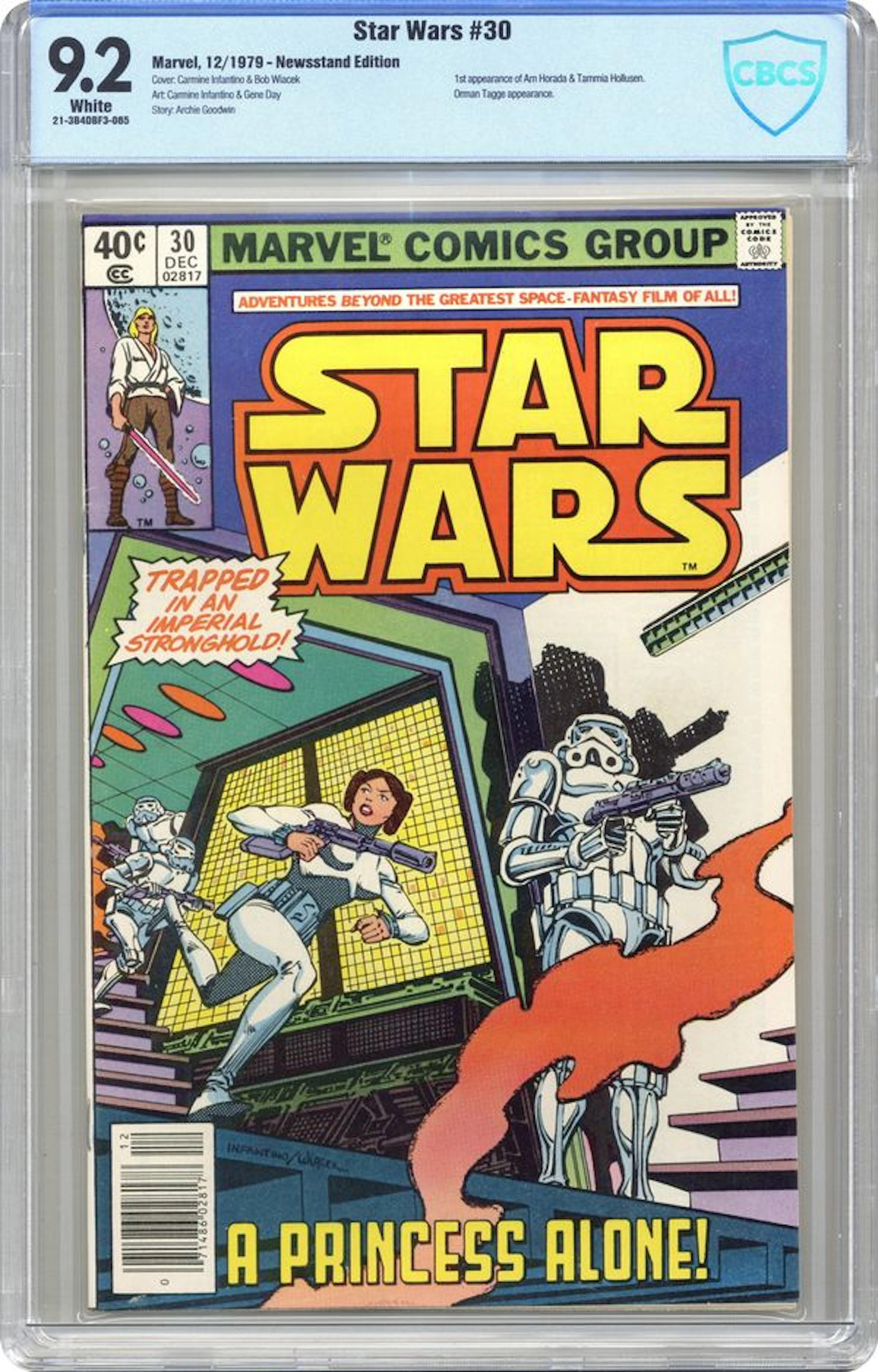 Star Wars (1977 Marvel) 30 CBCS 9.2