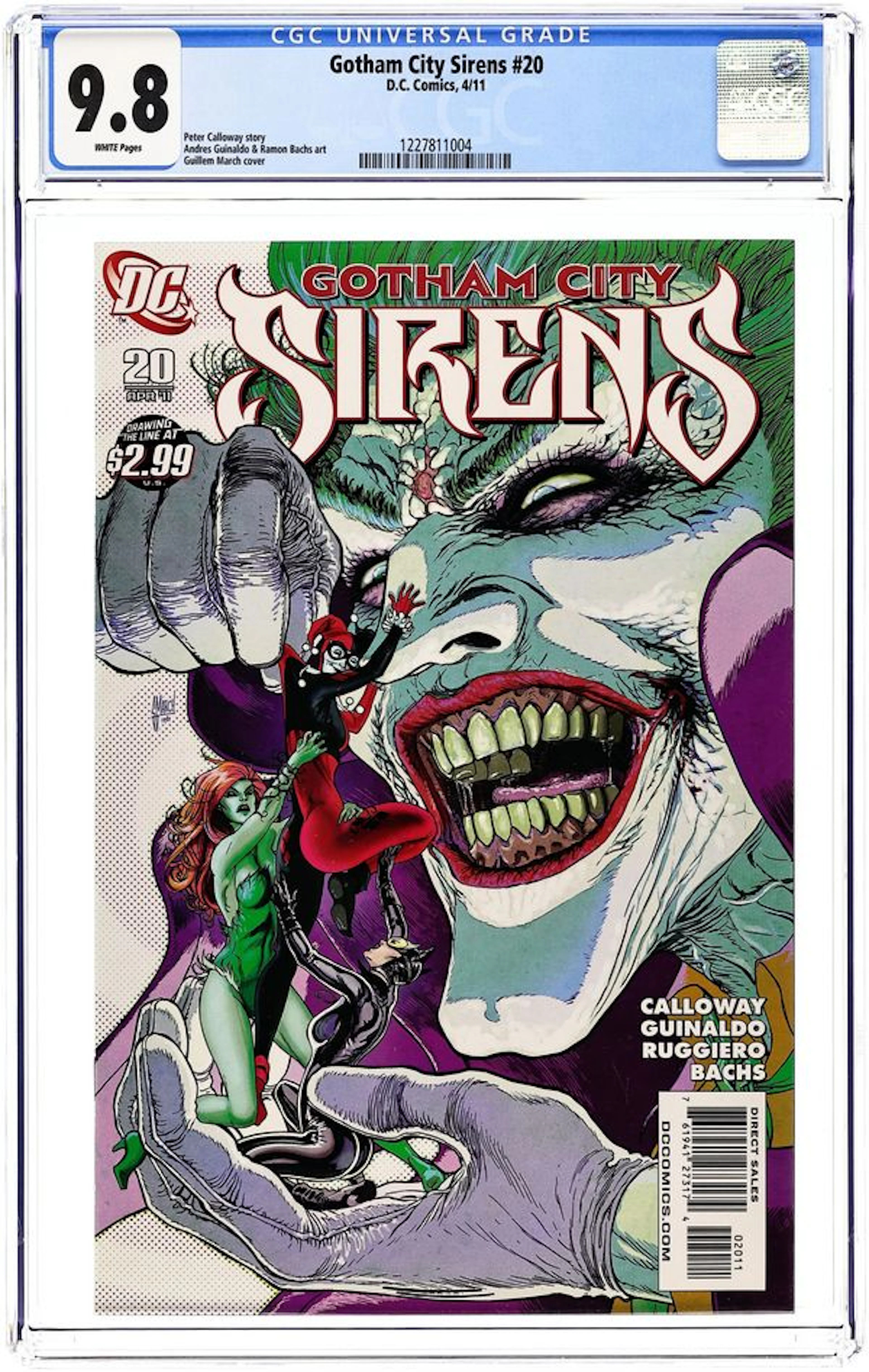 Gotham City Sirens (2009) 20 CGC 9.8