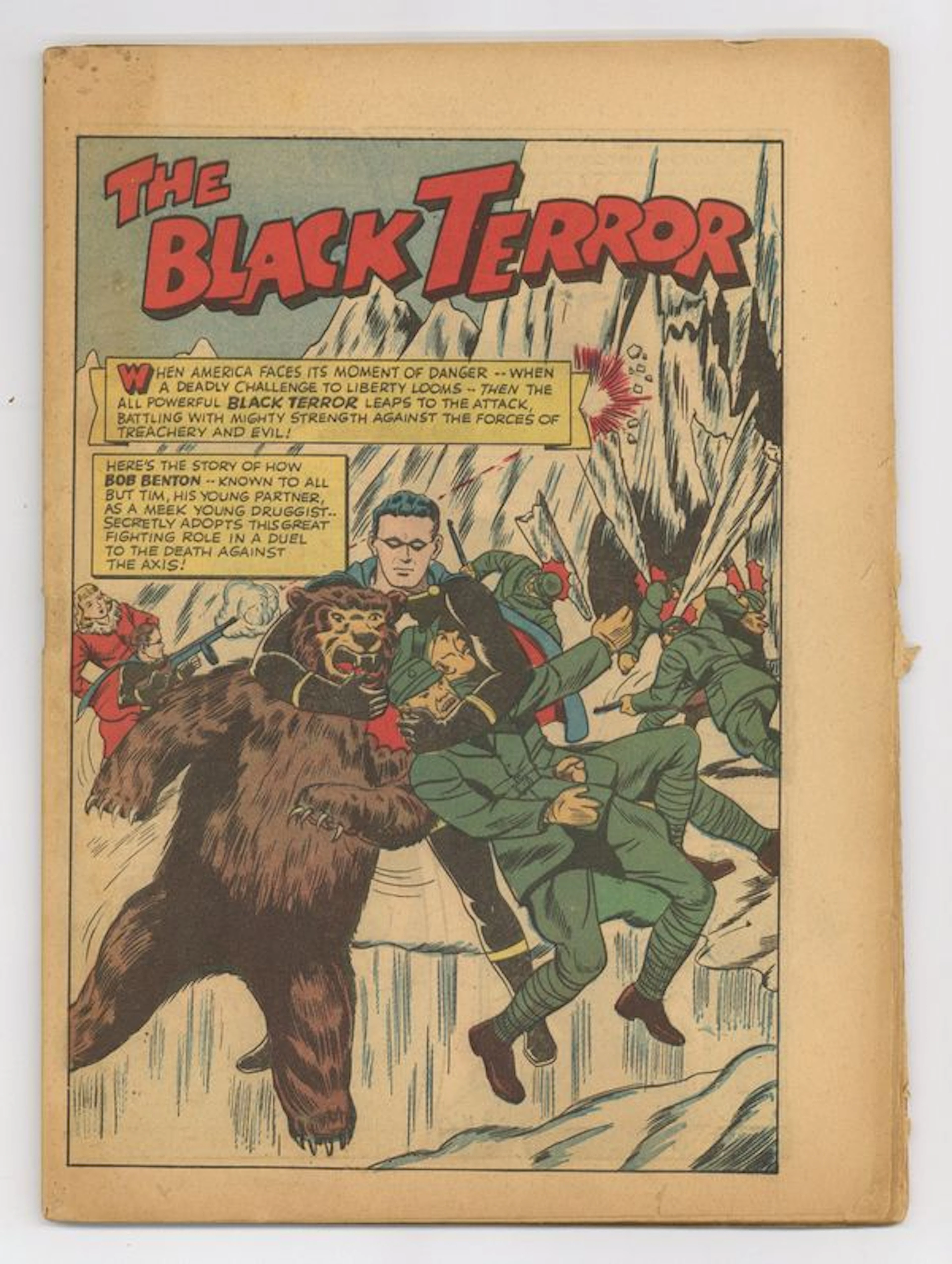 Exciting Comics (1940) 29 Coverless