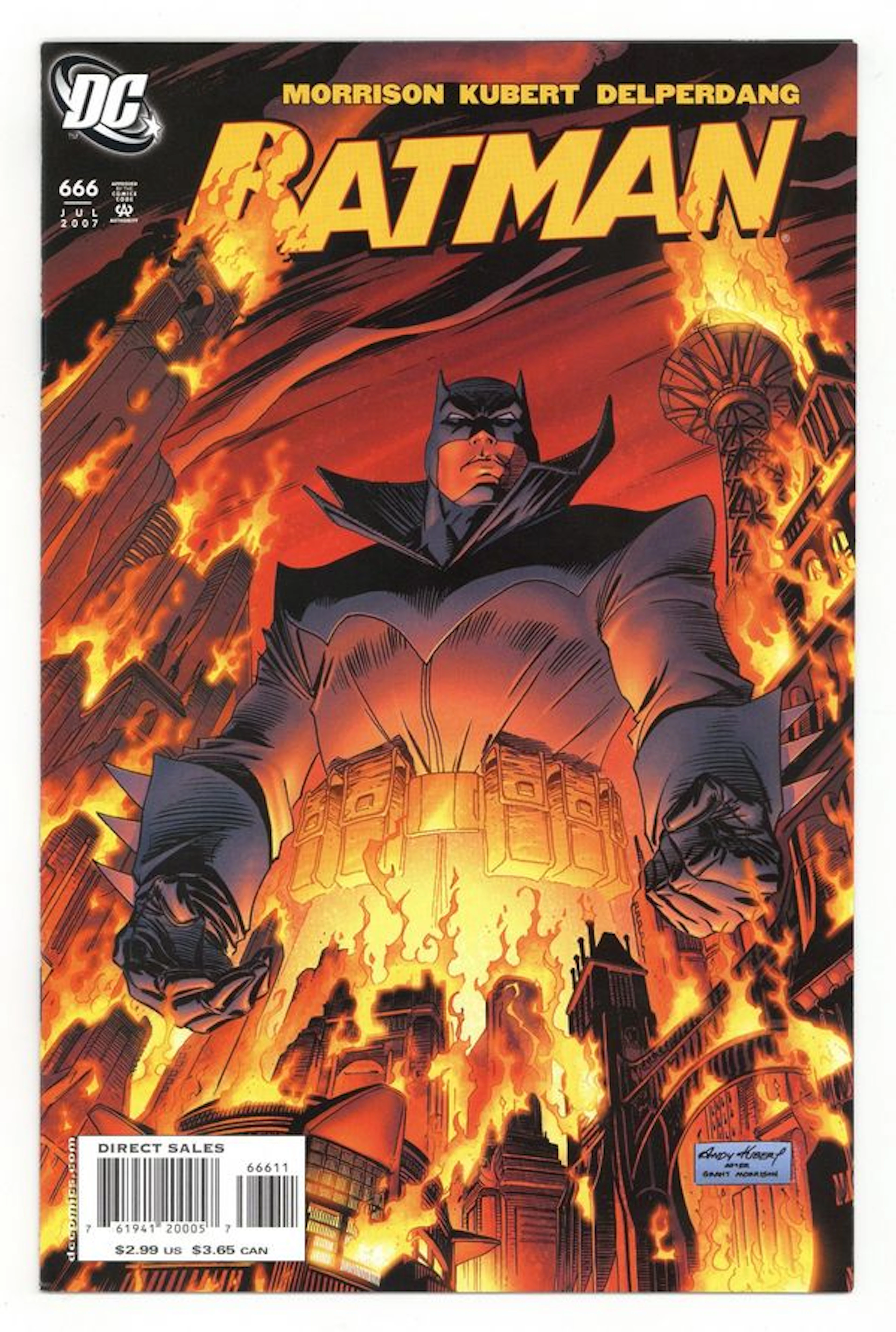 Batman (1940) 666 VF- 7.5