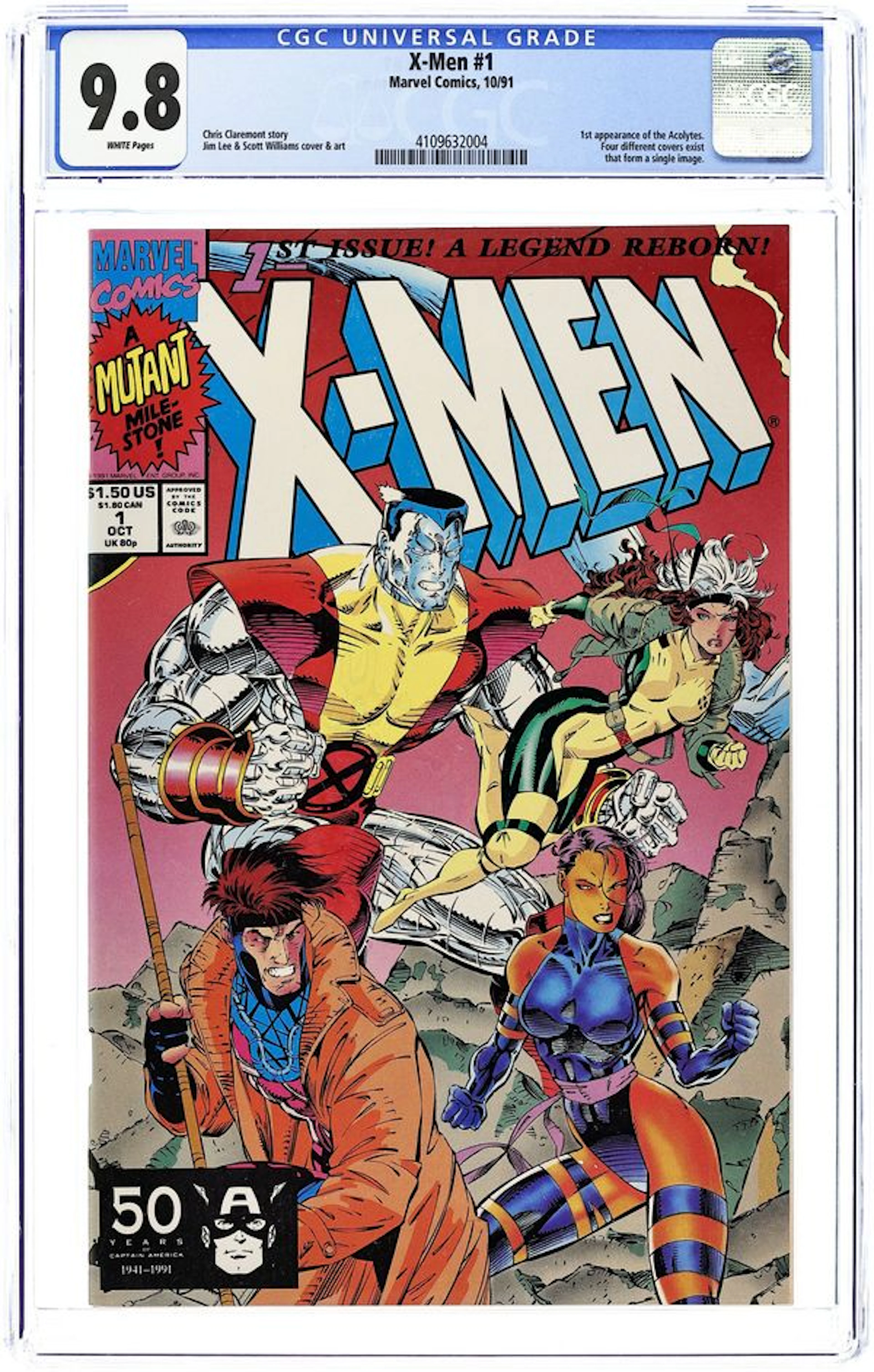 X-Men (1991 1st Series) 1B.D CGC 9.8