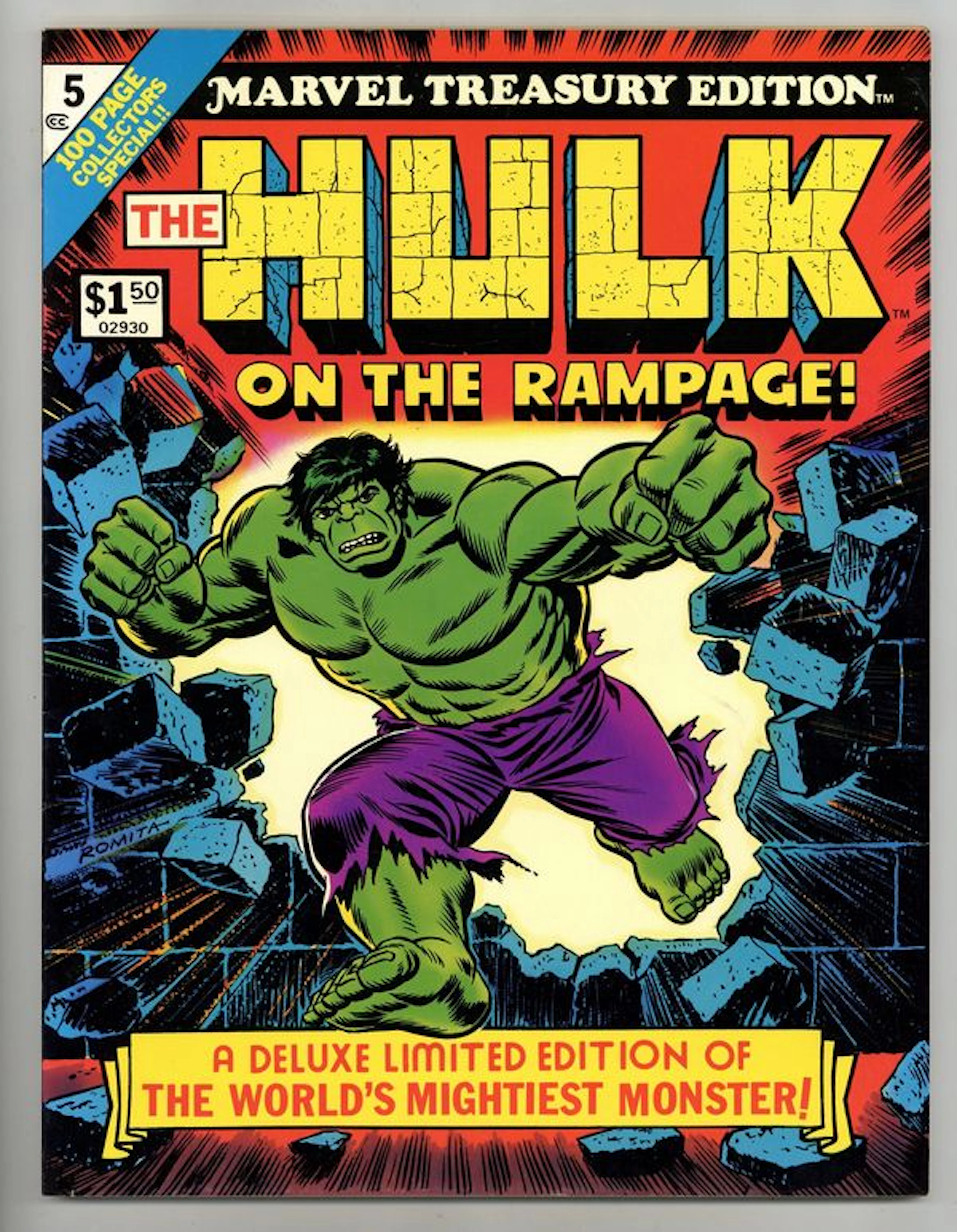 Marvel Treasury Edition (1974) 5 VF- 7.5