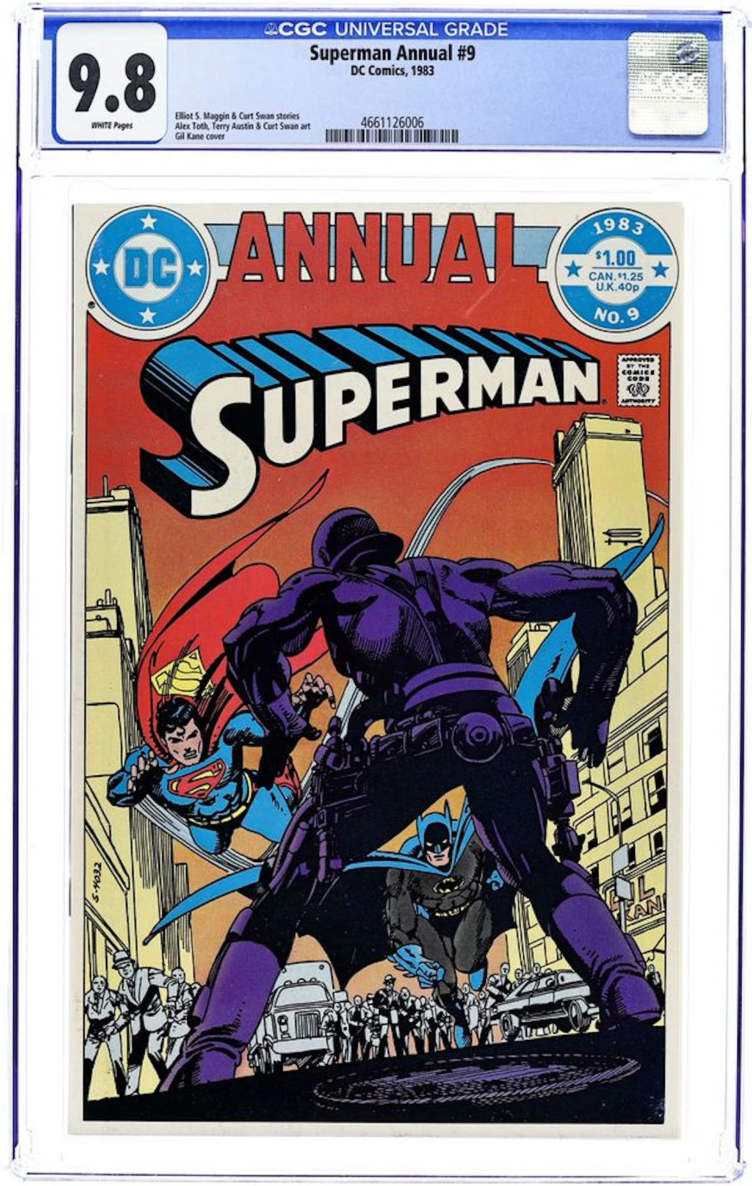Superman (1939 1st Series) Annual 9 CGC 9.8