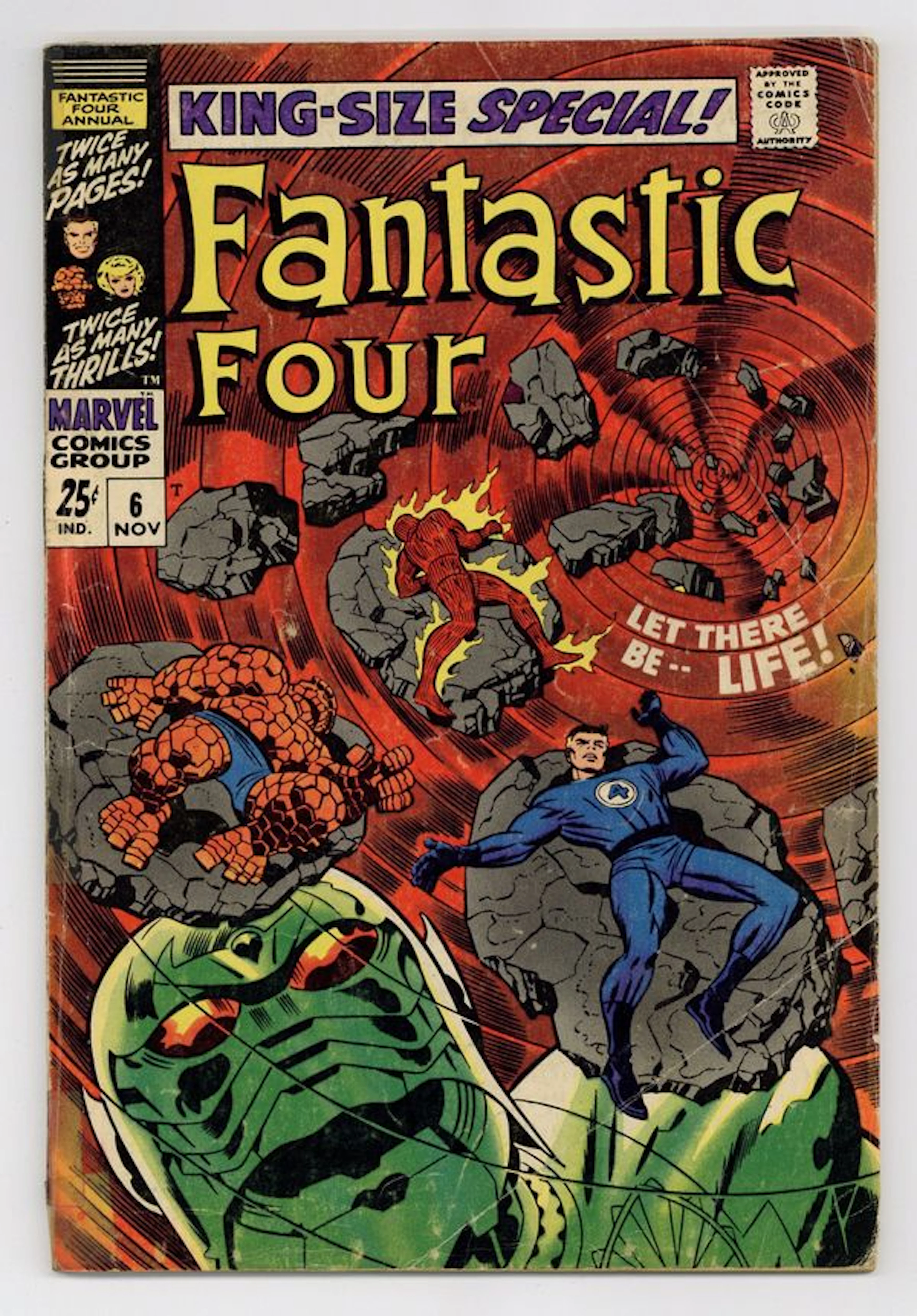 Fantastic Four (1961 1st Series) Annual 6 GD+ 2.5