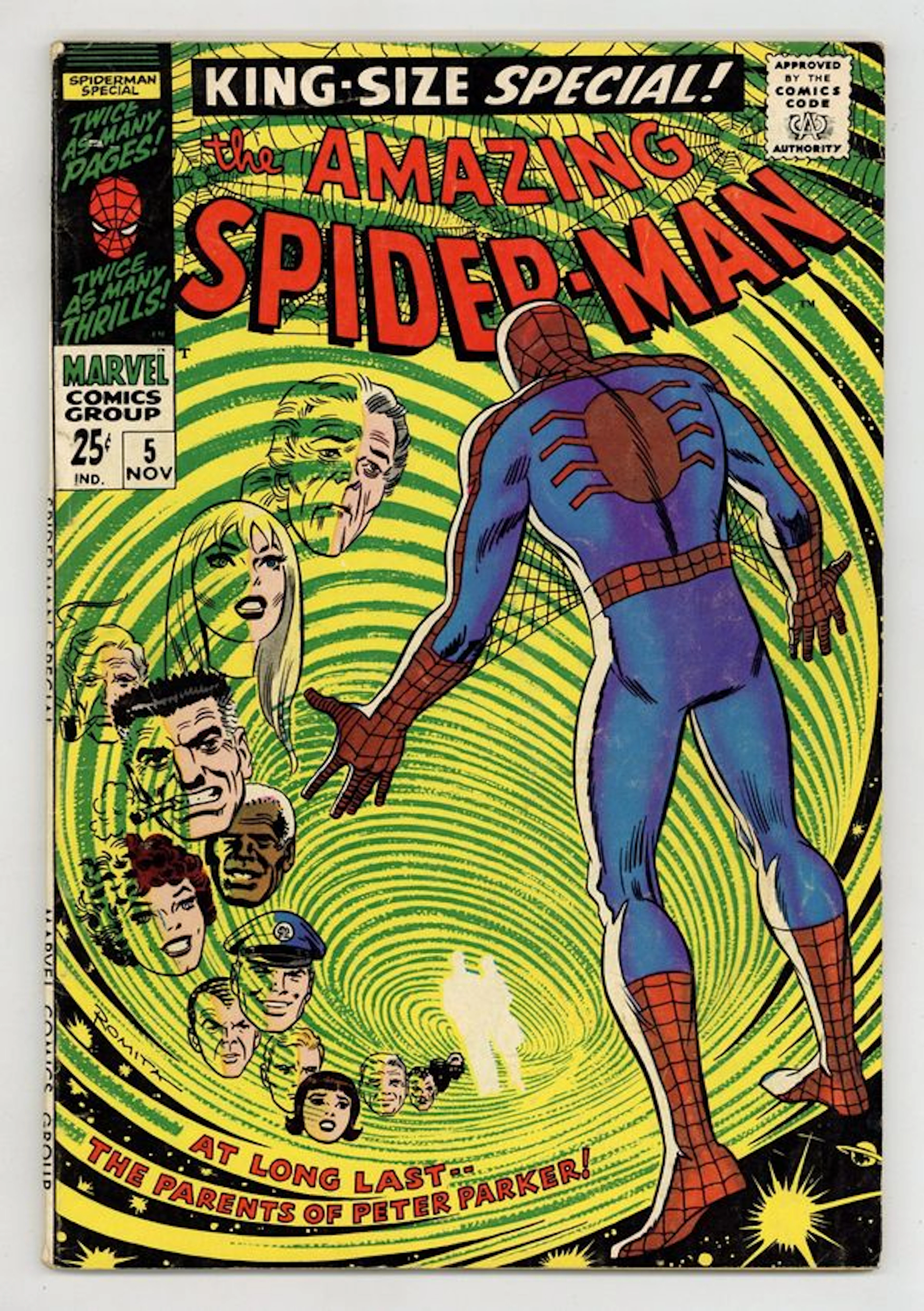 Amazing Spider-Man (1963 1st Series) Annual 5 VG 4.0