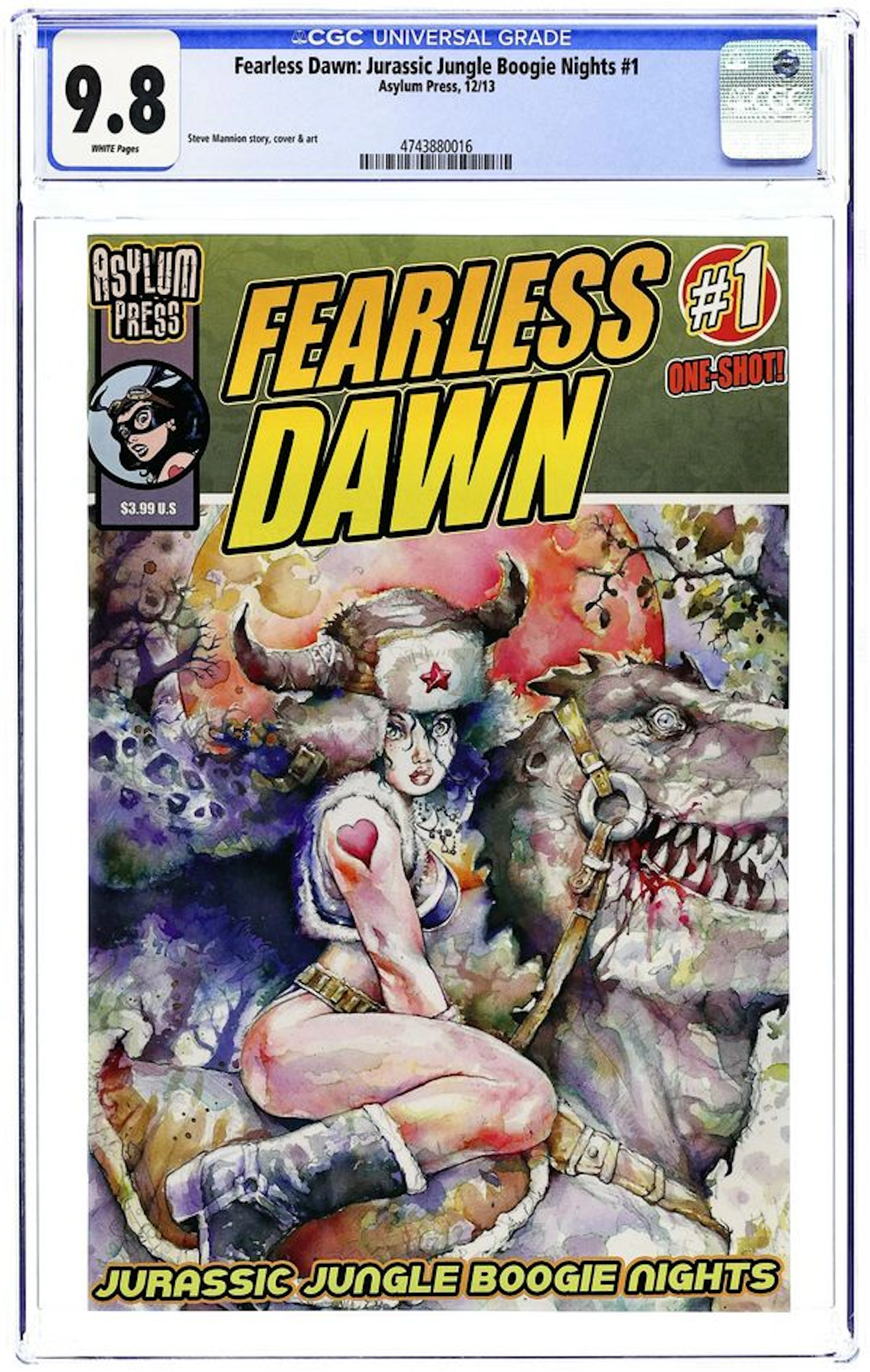 Fearless Dawn Jurassic (2013) 1 CGC 9.8