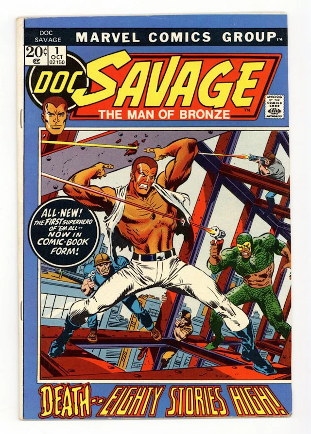 Doc Savage (1972 Marvel Comic) 1 FN+ 6.5